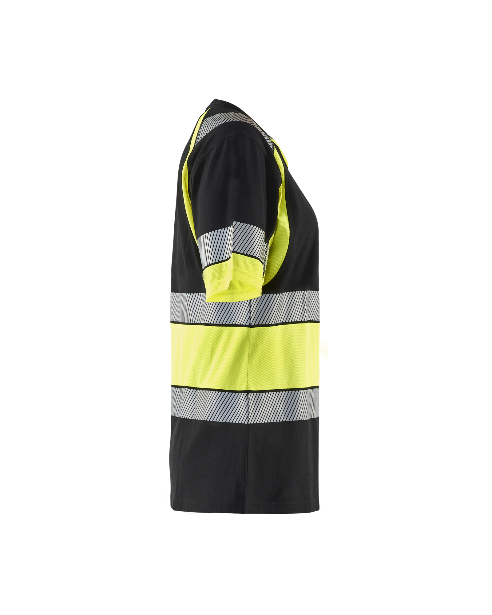 T-shirt haute-visibilité femme 3410 Noir/Jaune fluo Blaklader - 341010309933