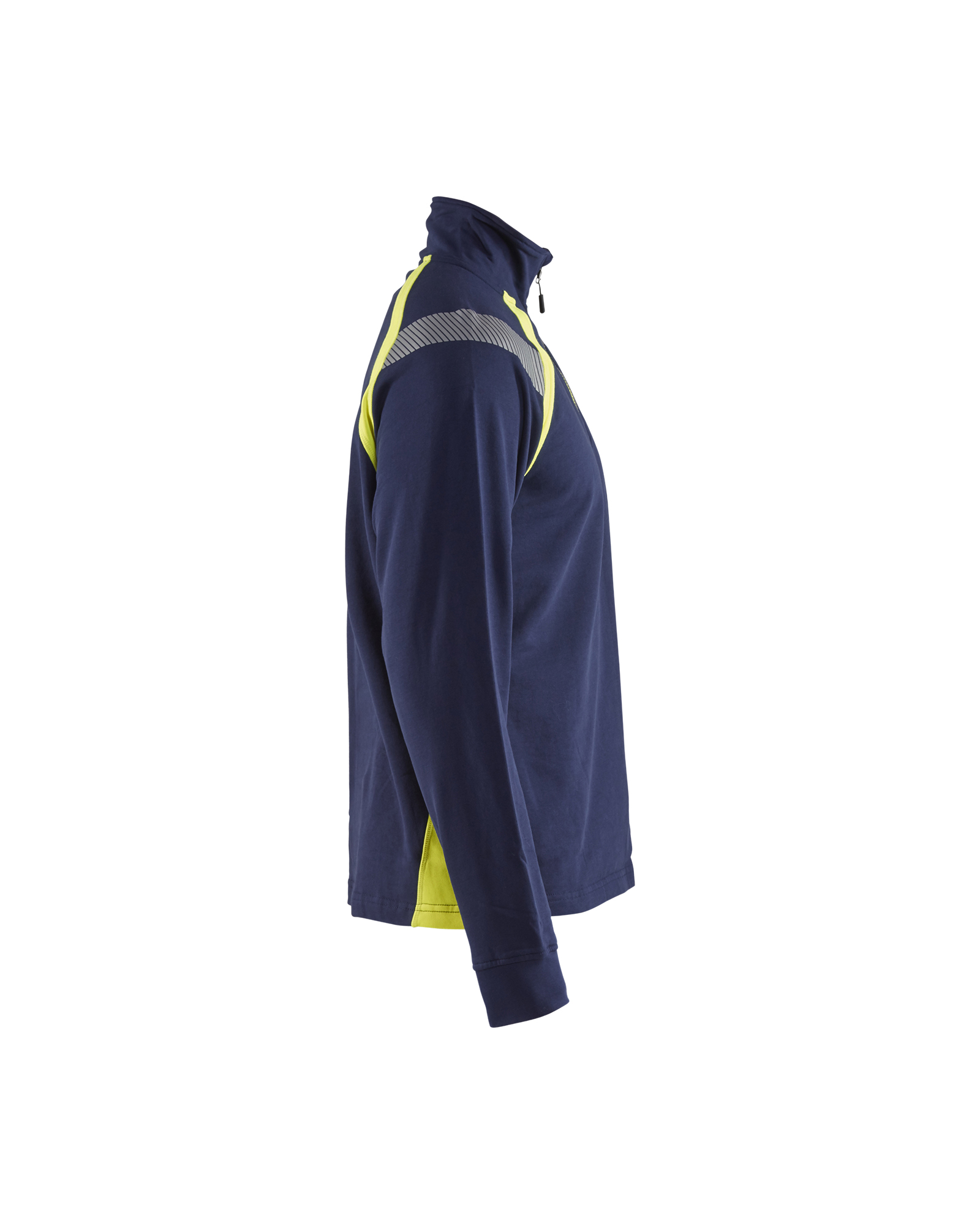 Sweat col camionneur détails fluo 3432 Marine/Jaune fluo Blaklader - 343211588933