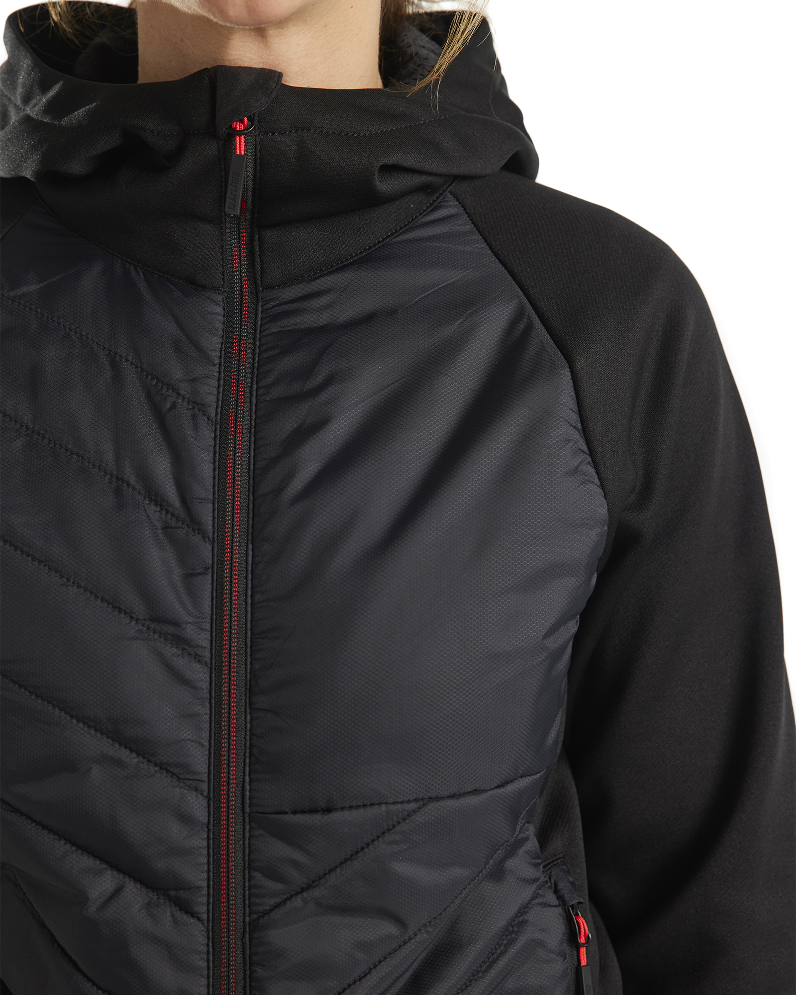 Veste hybride femme 3464 Noir/Rouge Blaklader - 346425269956