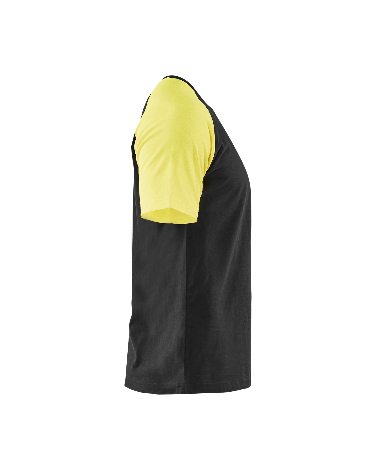 T-shirt détails fluo 3515 Noir/Jaune fluo Blaklader - 351510309933