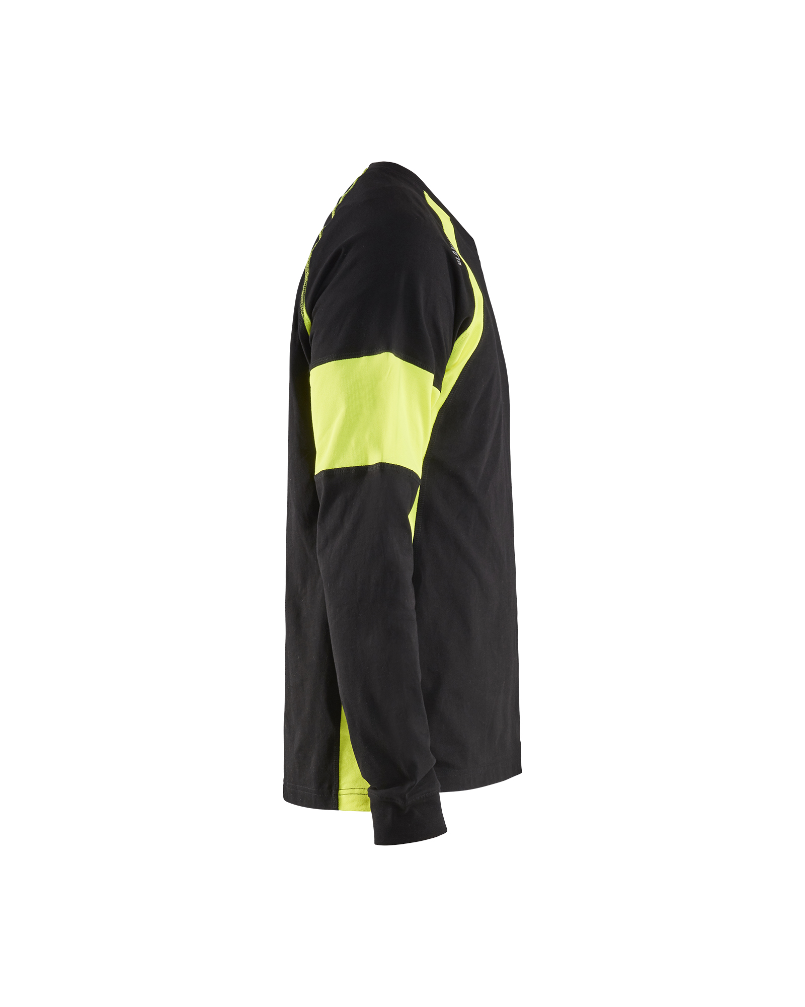 T-shirt manches longues 3520 Noir/Jaune fluo Blaklader - 352010309933