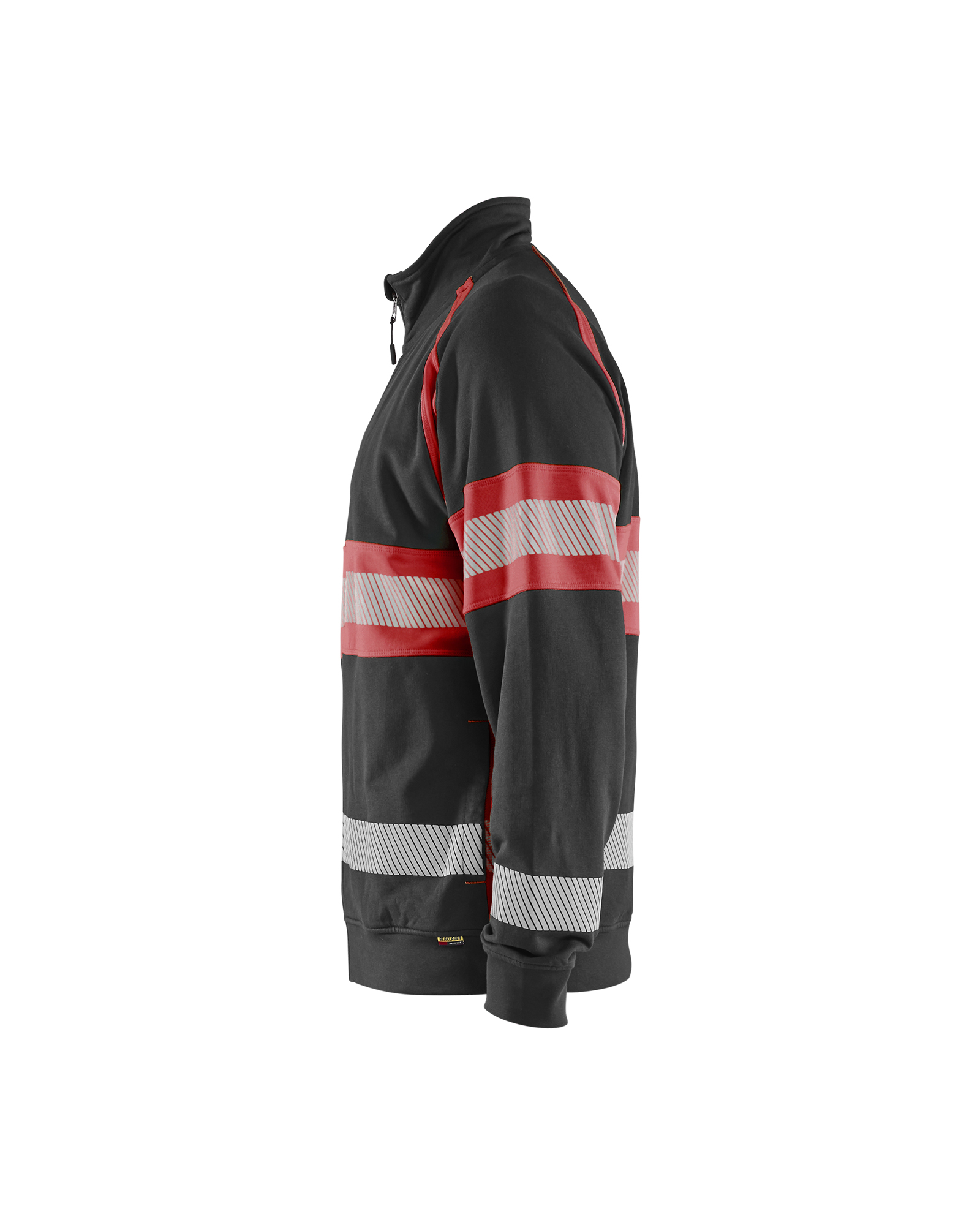 Sweat haute-visibilité 3551 Noir/Rouge fluo Blaklader - 355111589955