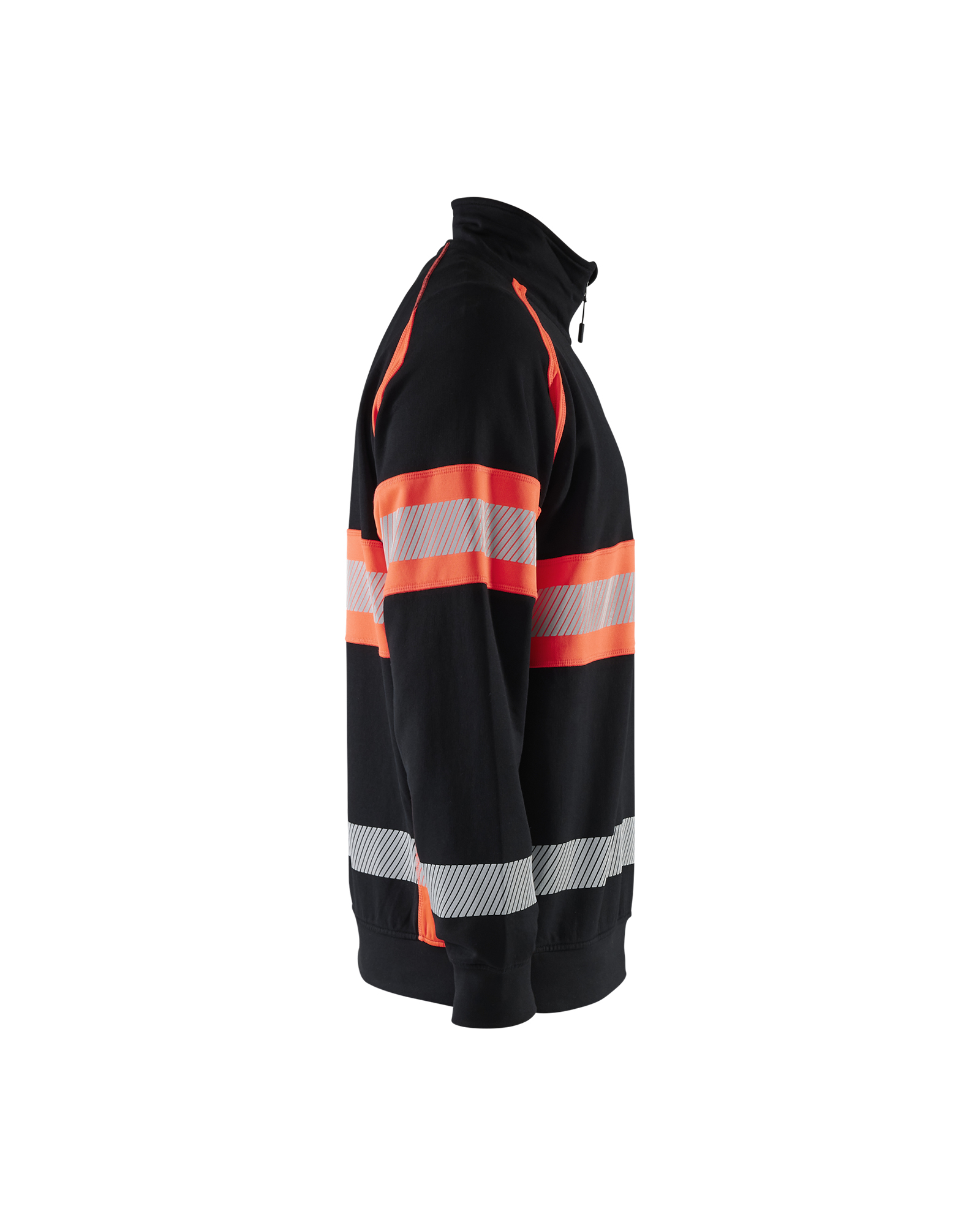Sweat haute-visibilité 3553 Noir/Rouge fluo Blaklader - 355311589955