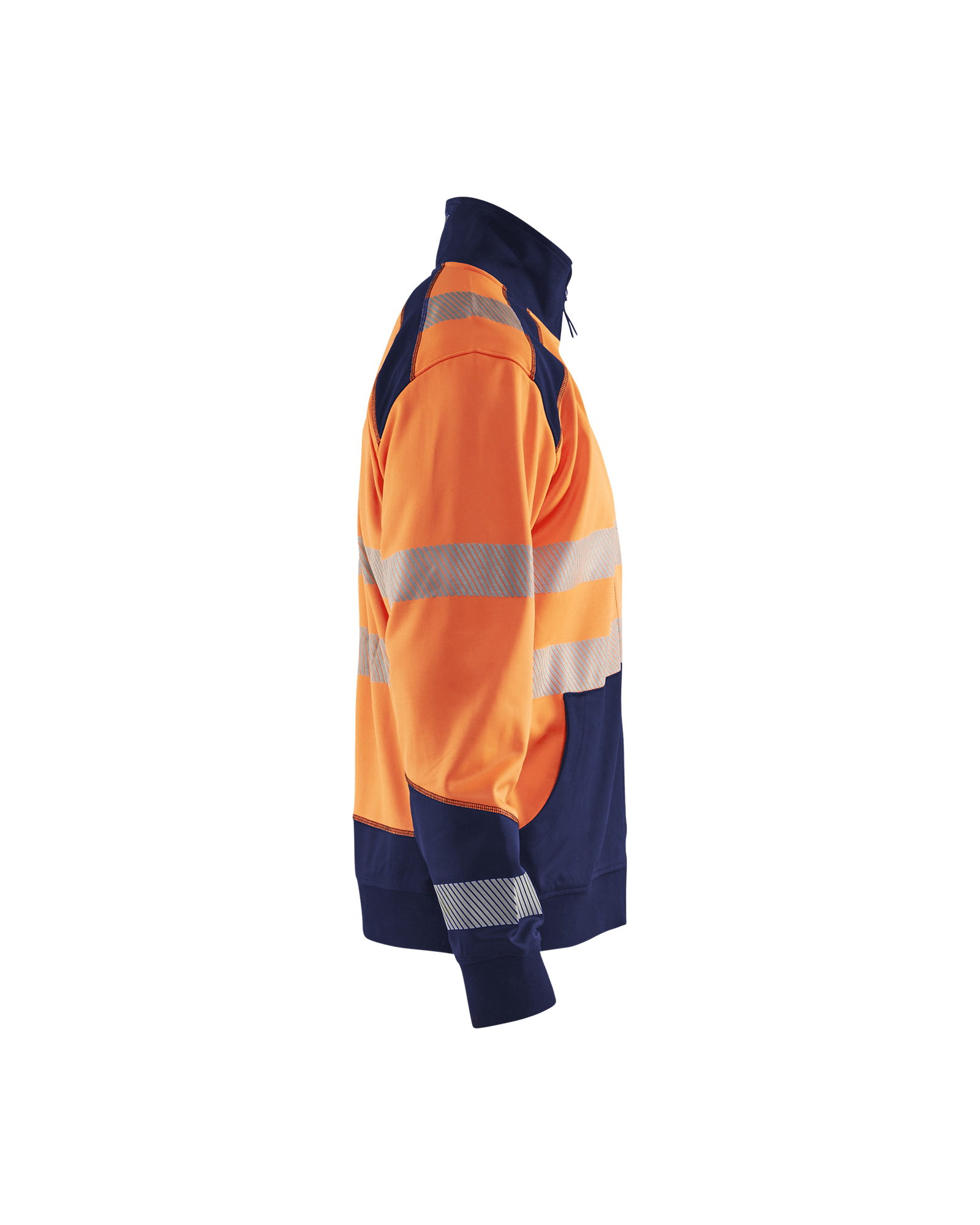 Sweat col camionneur haute-visibilité 3556 Orange fluo/Marine Blaklader - 355625285389