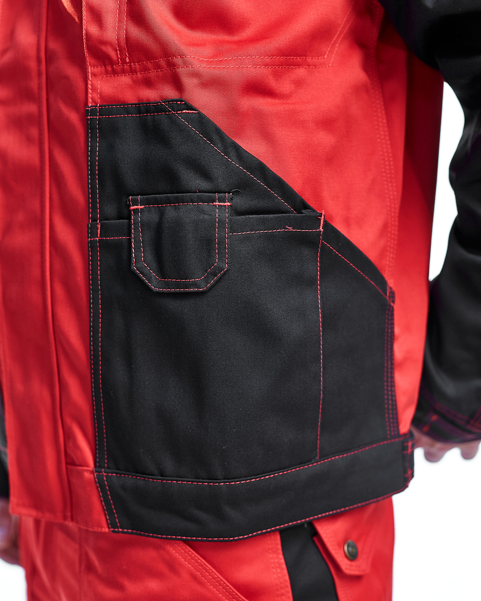 Veste de travail artisan 4063 Rouge/Noir Blaklader - 406318605699