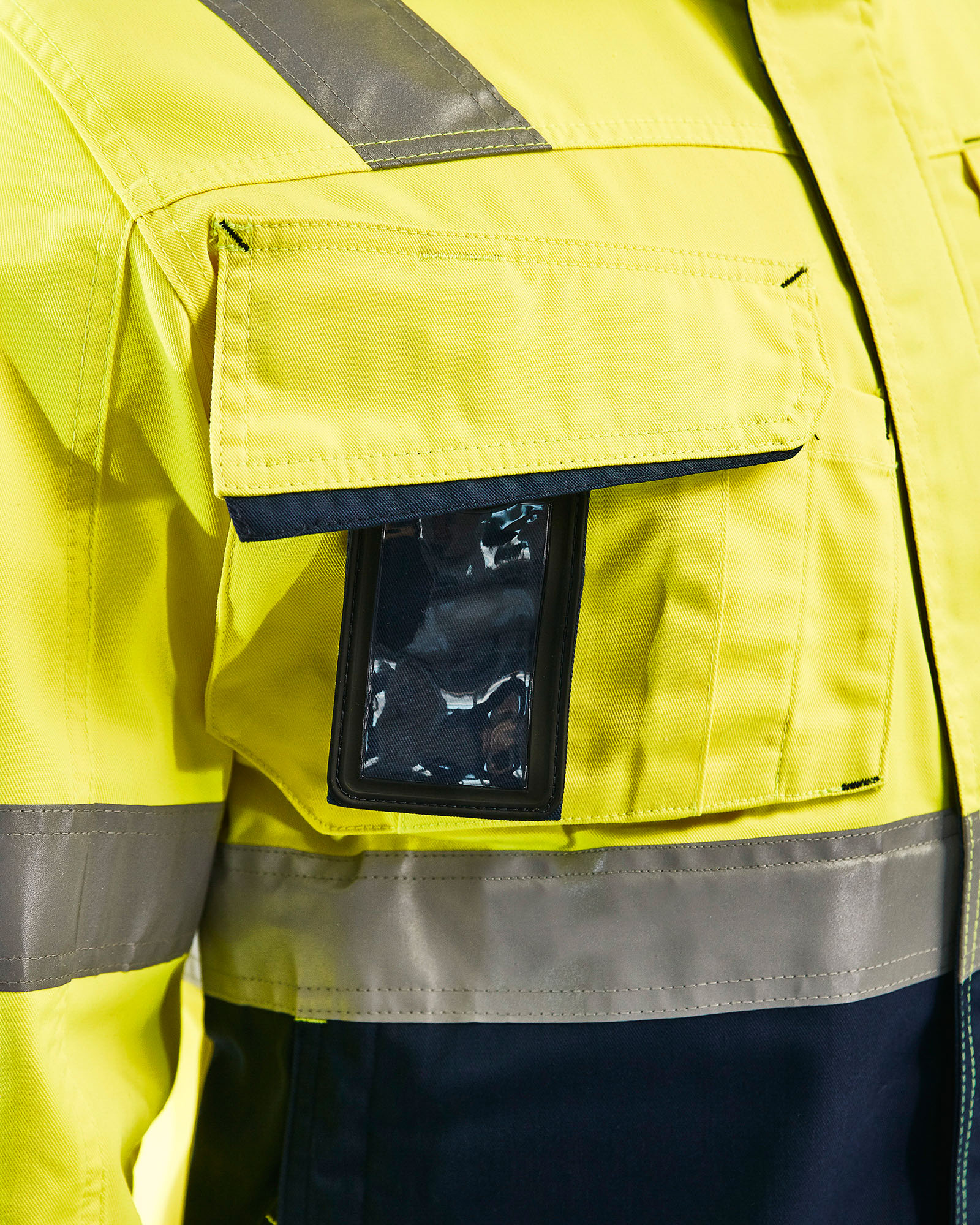 Veste haute-visibilité 4064 Jaune fluo/Marine Blaklader - 406418113389
