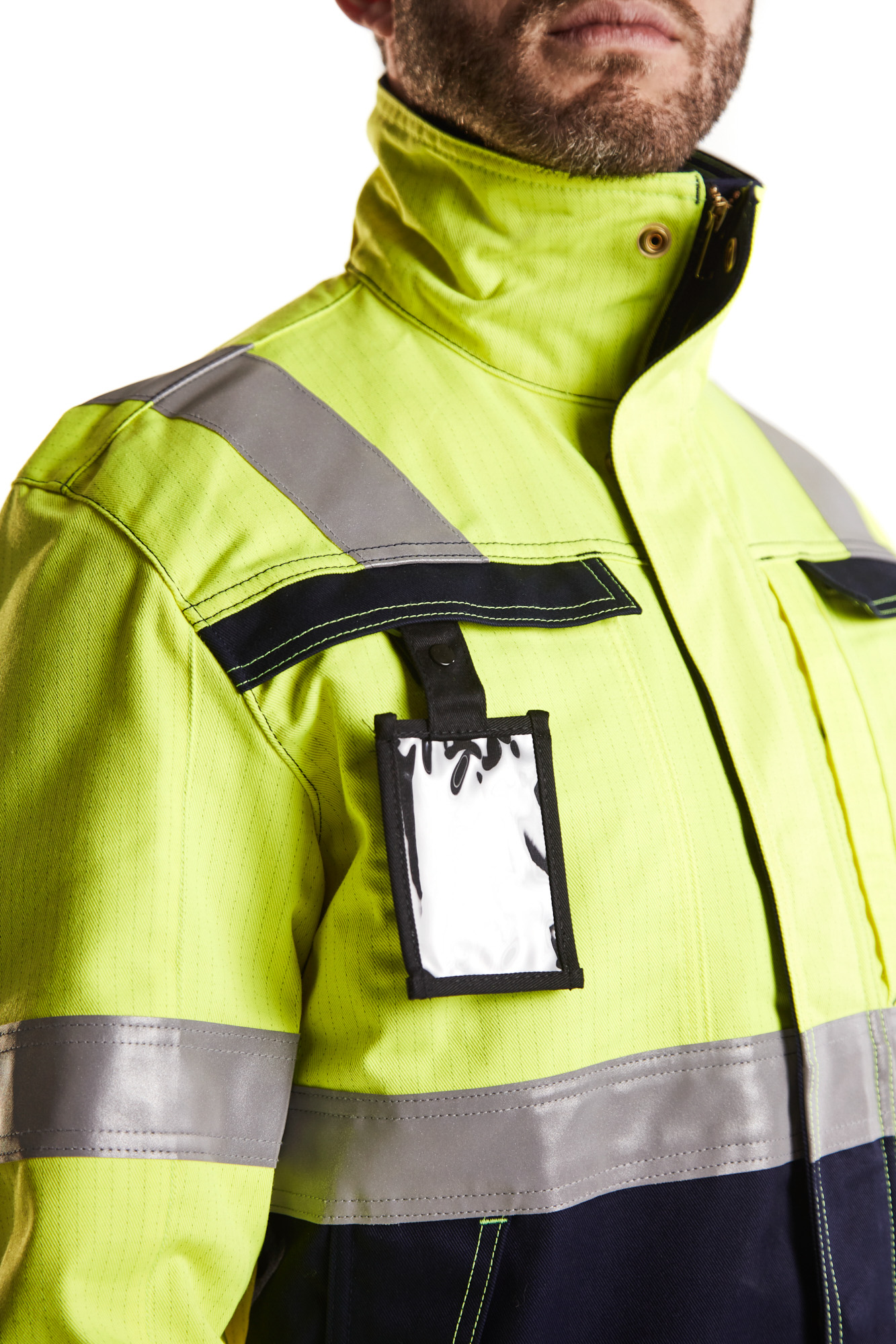 Veste Multinormes 4087 Jaune fluo/Marine Blaklader - 408715143389