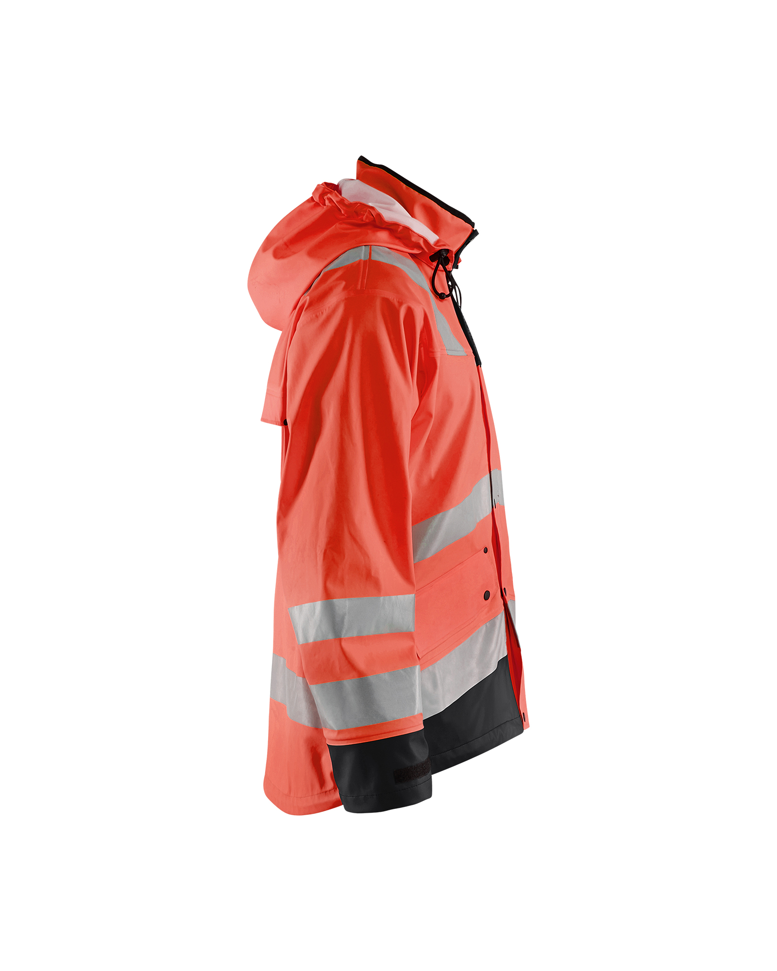 Veste de pluie 4302 Rouge fluo/Noir Blaklader - 430220035599