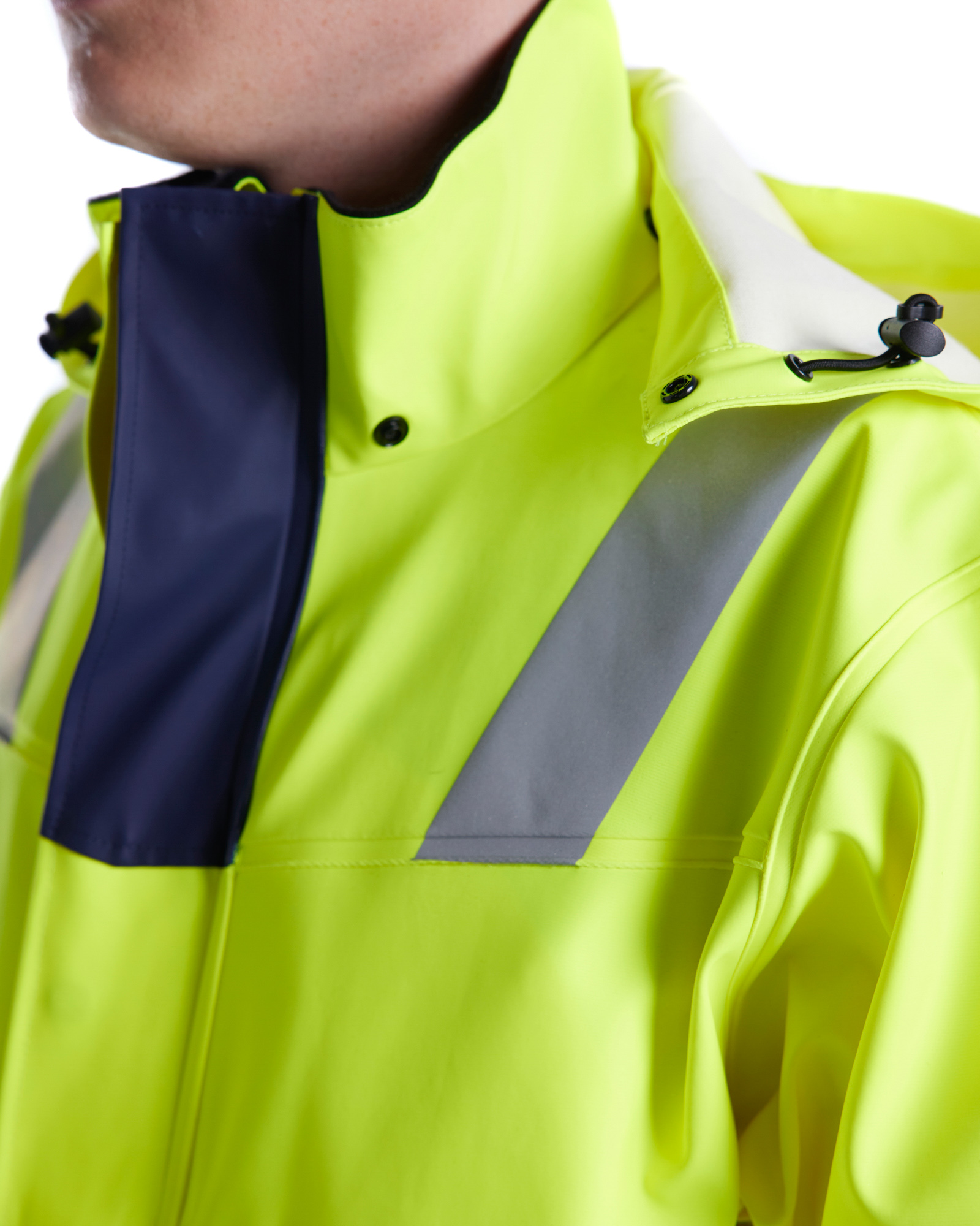 Veste de pluie retardant flamme niveau 24313 Jaune fluo/Marine Blaklader - 431320223389