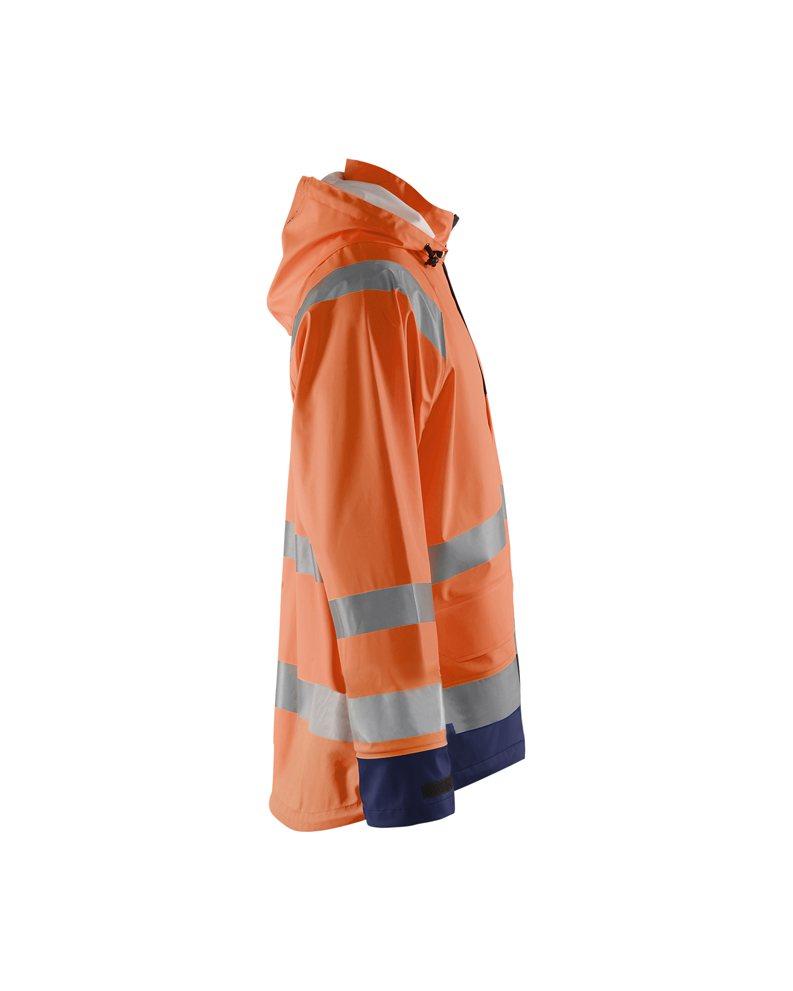 Veste de pluie haute-visibilité niveau 14323 Orange fluo/Marine Blaklader - 432320005389