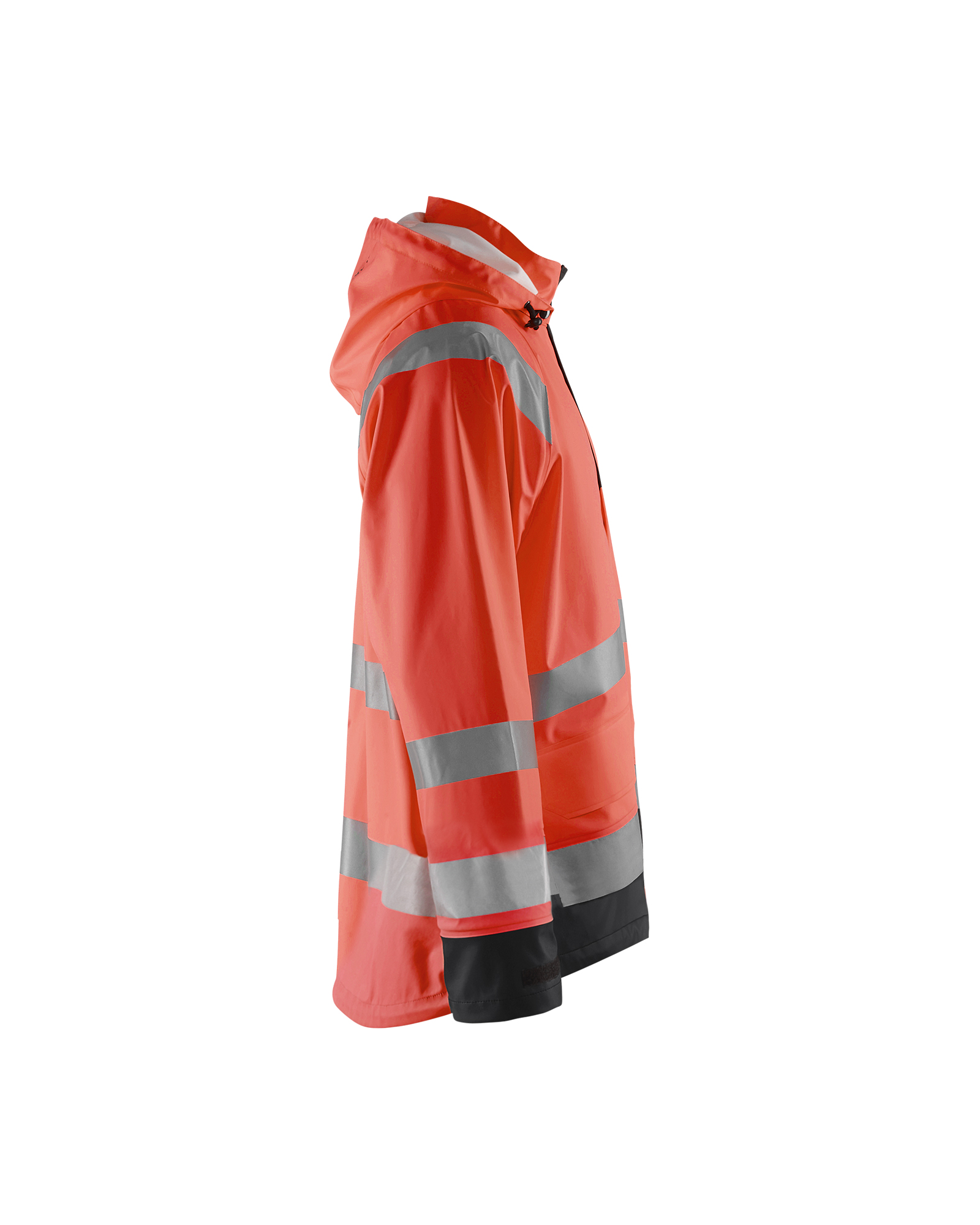 Veste de pluie haute-visibilité niveau 14323 Rouge fluo/Noir Blaklader - 432320005599