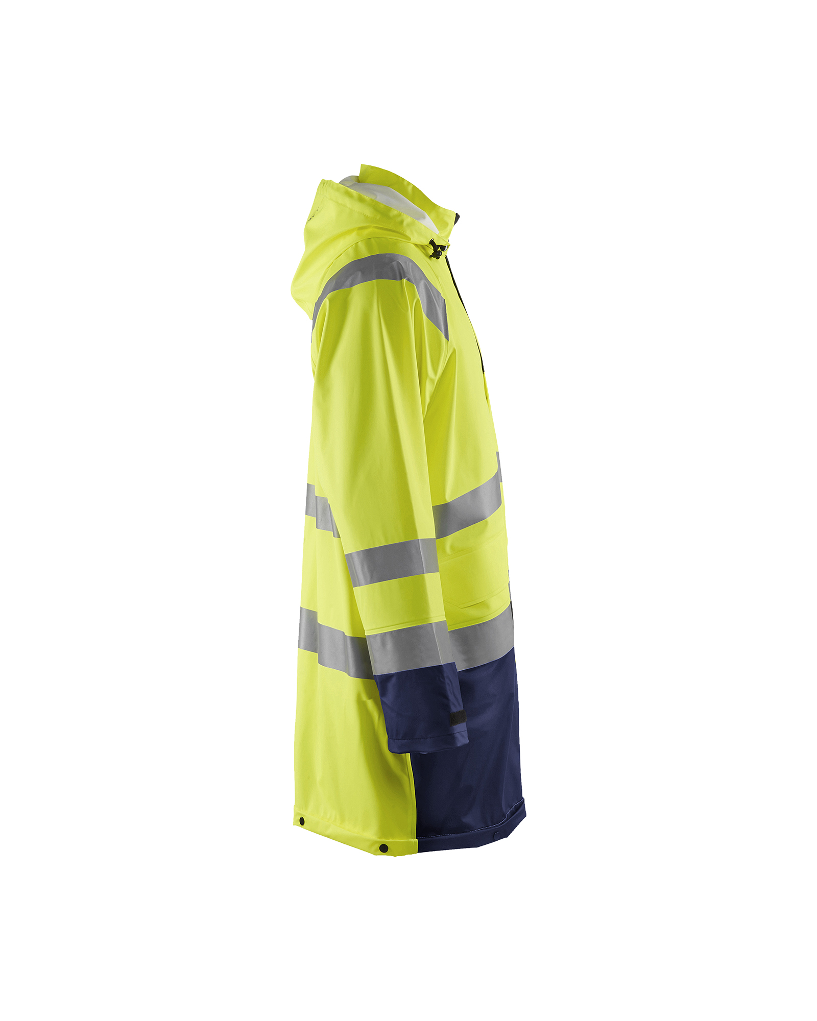 Veste de pluie haute visibilité 4324 Jaune fluo/Marine Blaklader - 432420003389