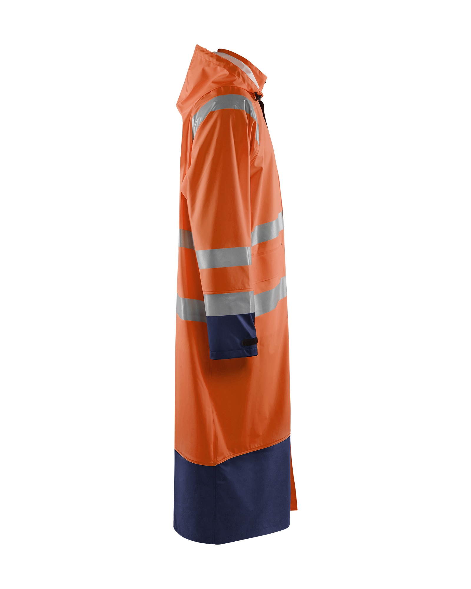 Manteau de pluie haute-visibilité niveau 1 4325 Orange fluo/Marine - Blaklader - 432520005389
