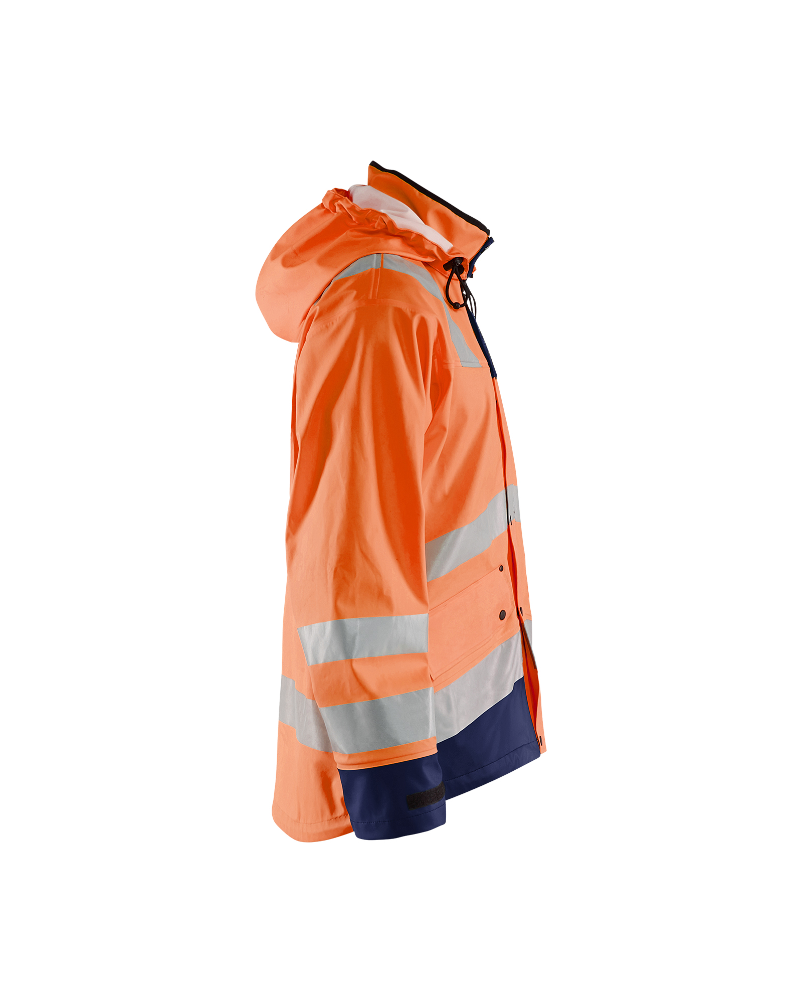 Veste de pluie haute-visibilité niveau 34327 Orange fluo/Marine Blaklader - 432720055389