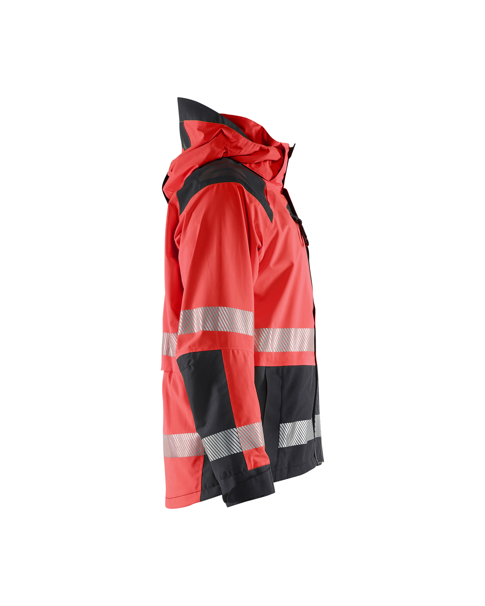 Veste hardshell haute-visibilité 4435 Rouge fluo/Noir Blaklader - 443519875599