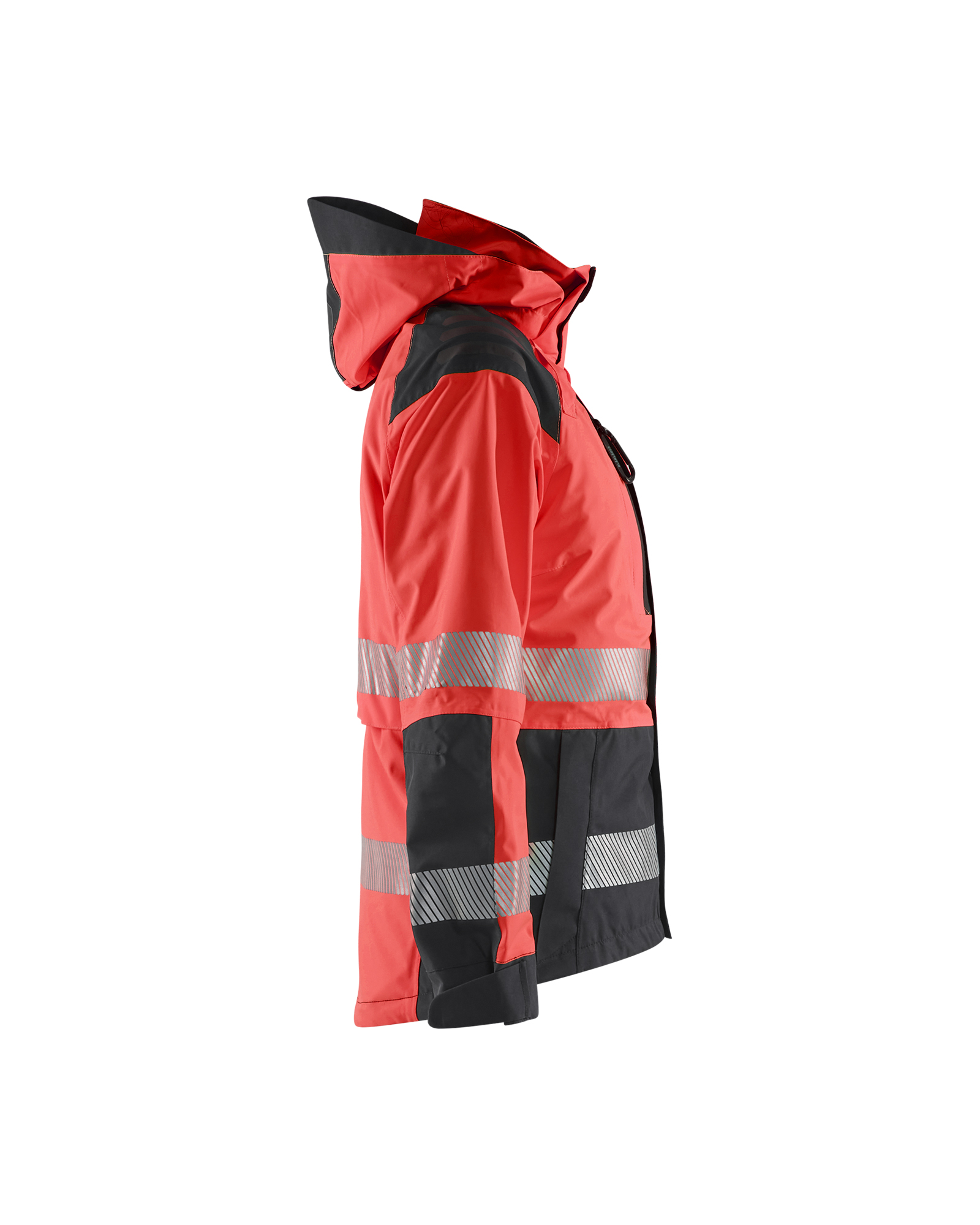 Veste hardshell haute-visibilité femme 4436 Rouge fluo/Noir Blaklader - 443619875599