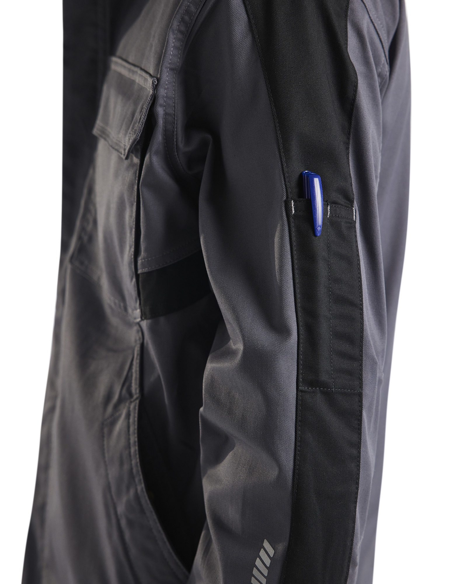 Veste industrie stretch 2D 4444 Gris moyen/Noir Blaklader - 444418329699