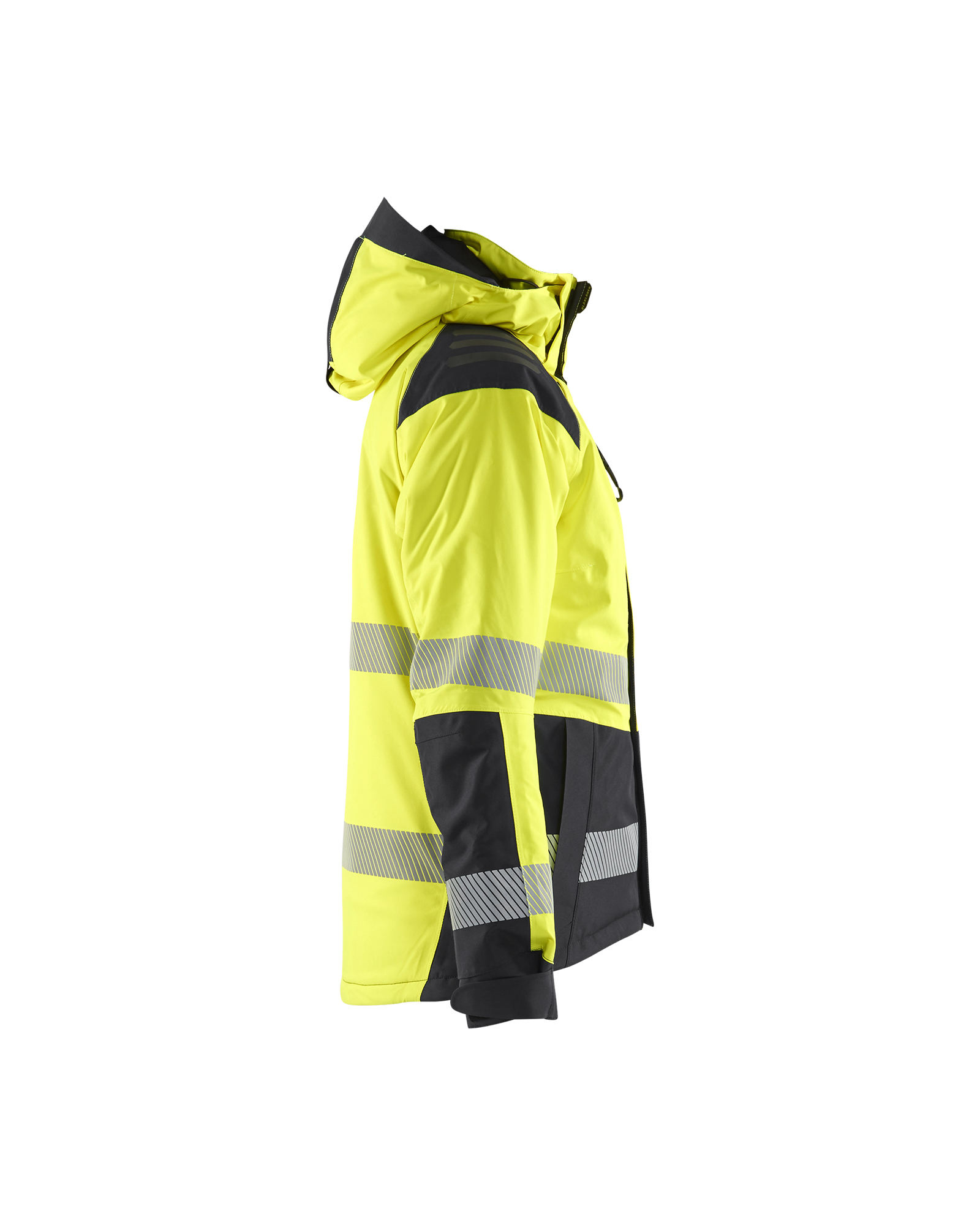 Veste hiver haute-visibilité femme 4456 Jaune fluo/Noir Blaklader - 445619873399