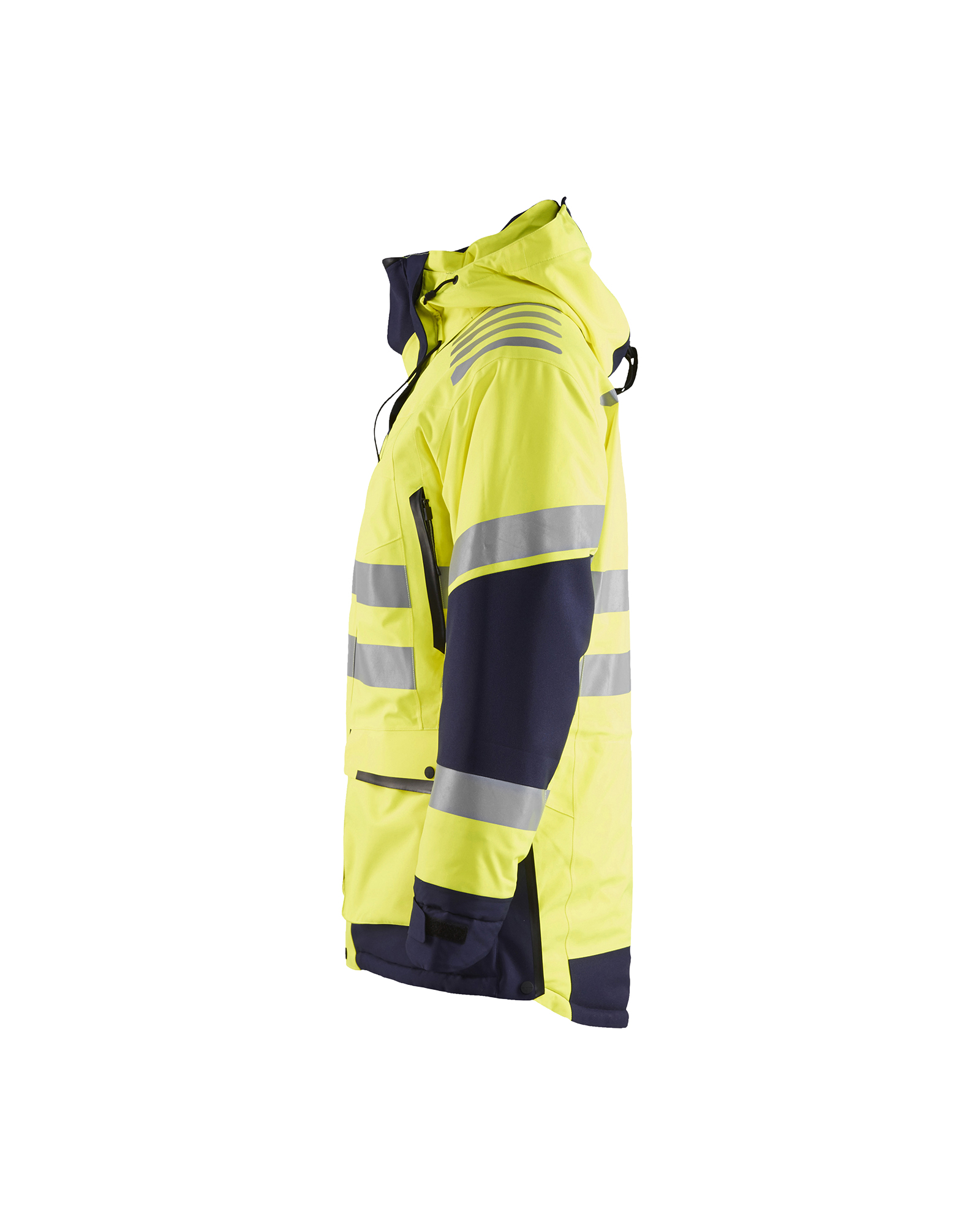 Parka haute-visibilité Evolution 4469 Jaune fluo/Marine Blaklader - 446919213389