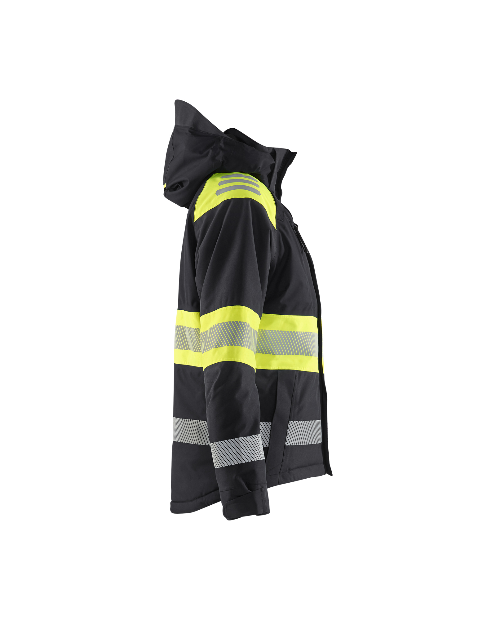 Veste hiver haute-visibilité femme 4470 Noir/Jaune fluo Blaklader - 447019779933