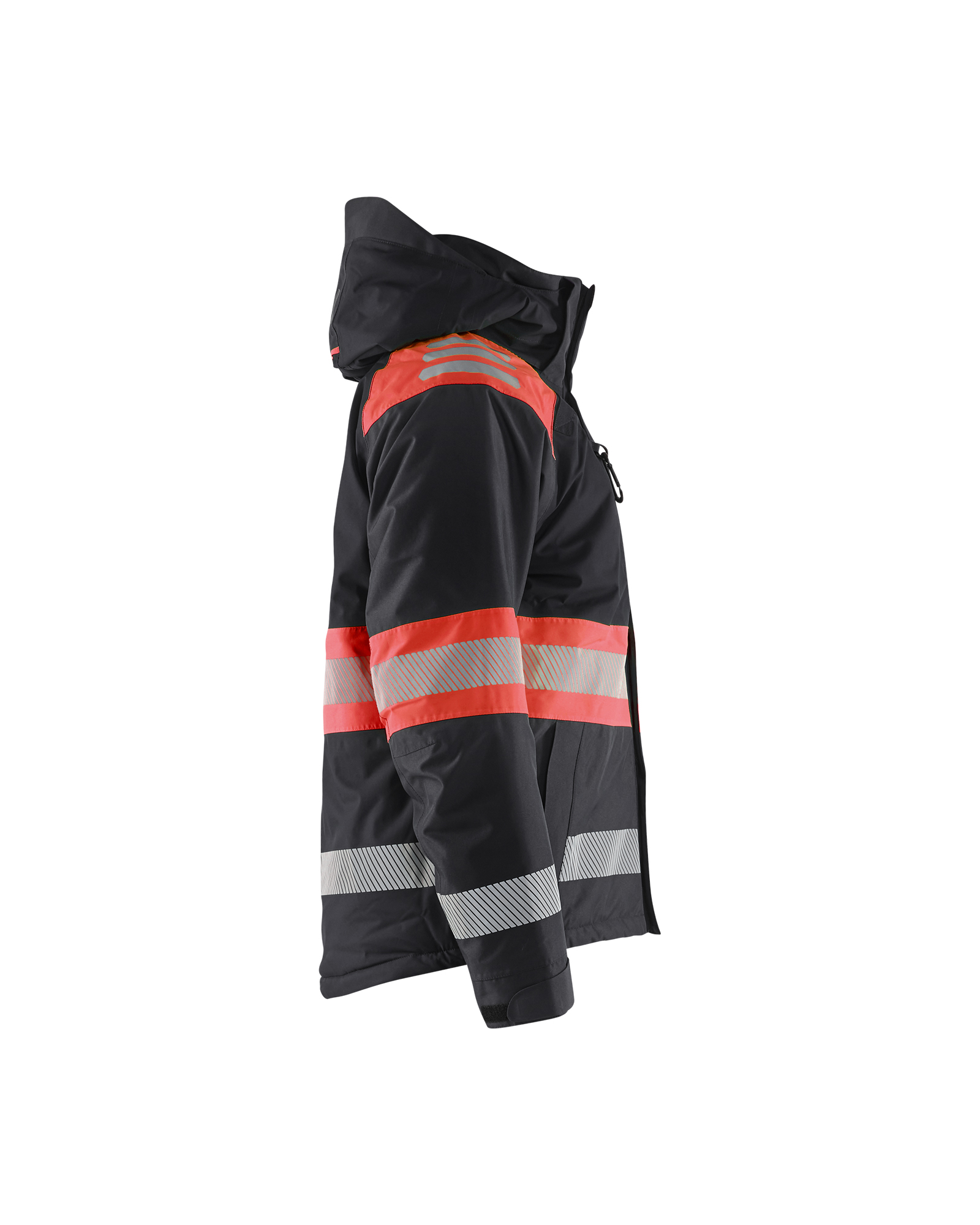 Veste hiver haute-visibilité 4480 Noir/Rouge fluo Blaklader - 448019779955