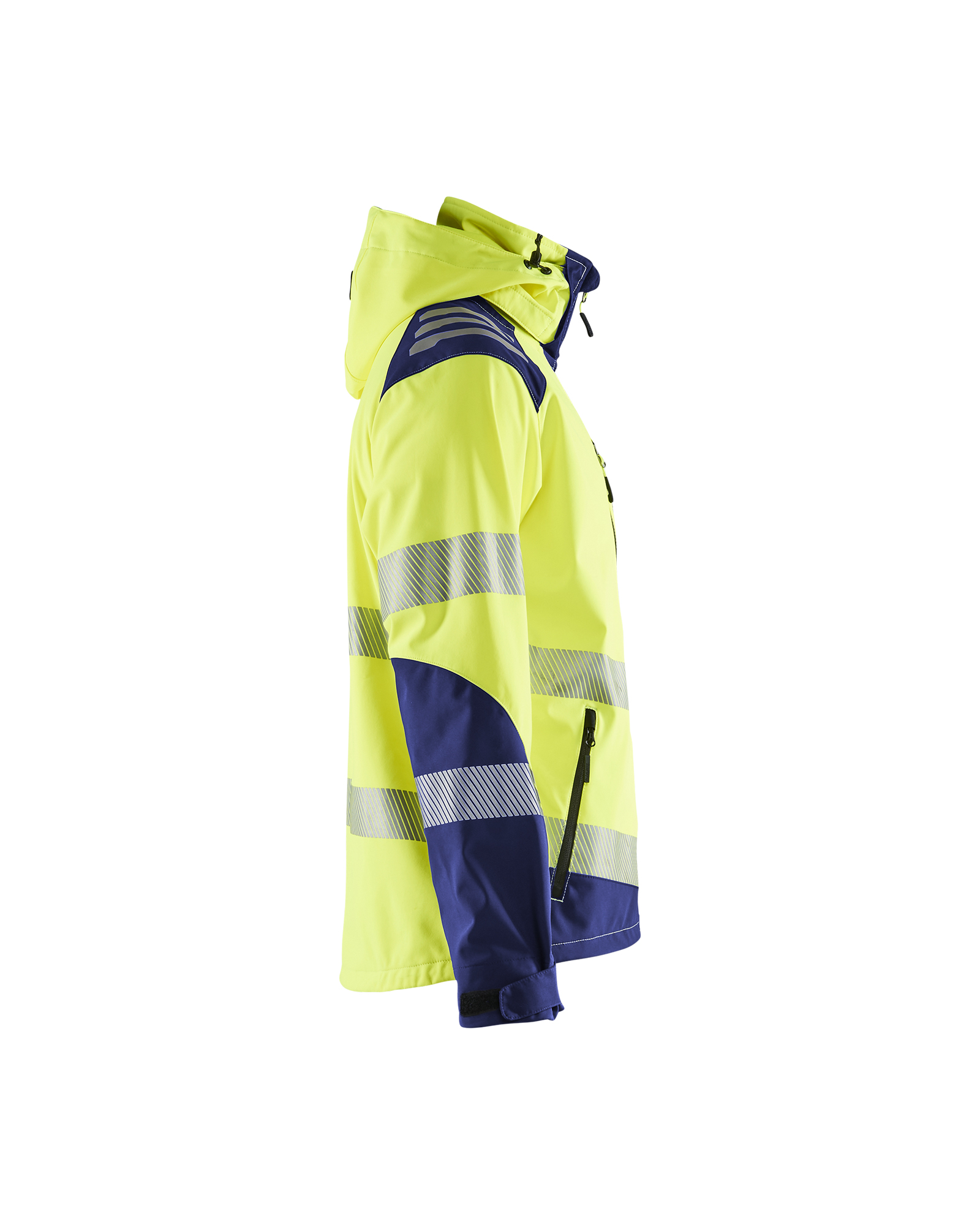 Veste Softshell haute-visibilité 4491 Jaune fluo/Marine Blaklader - 449125133389