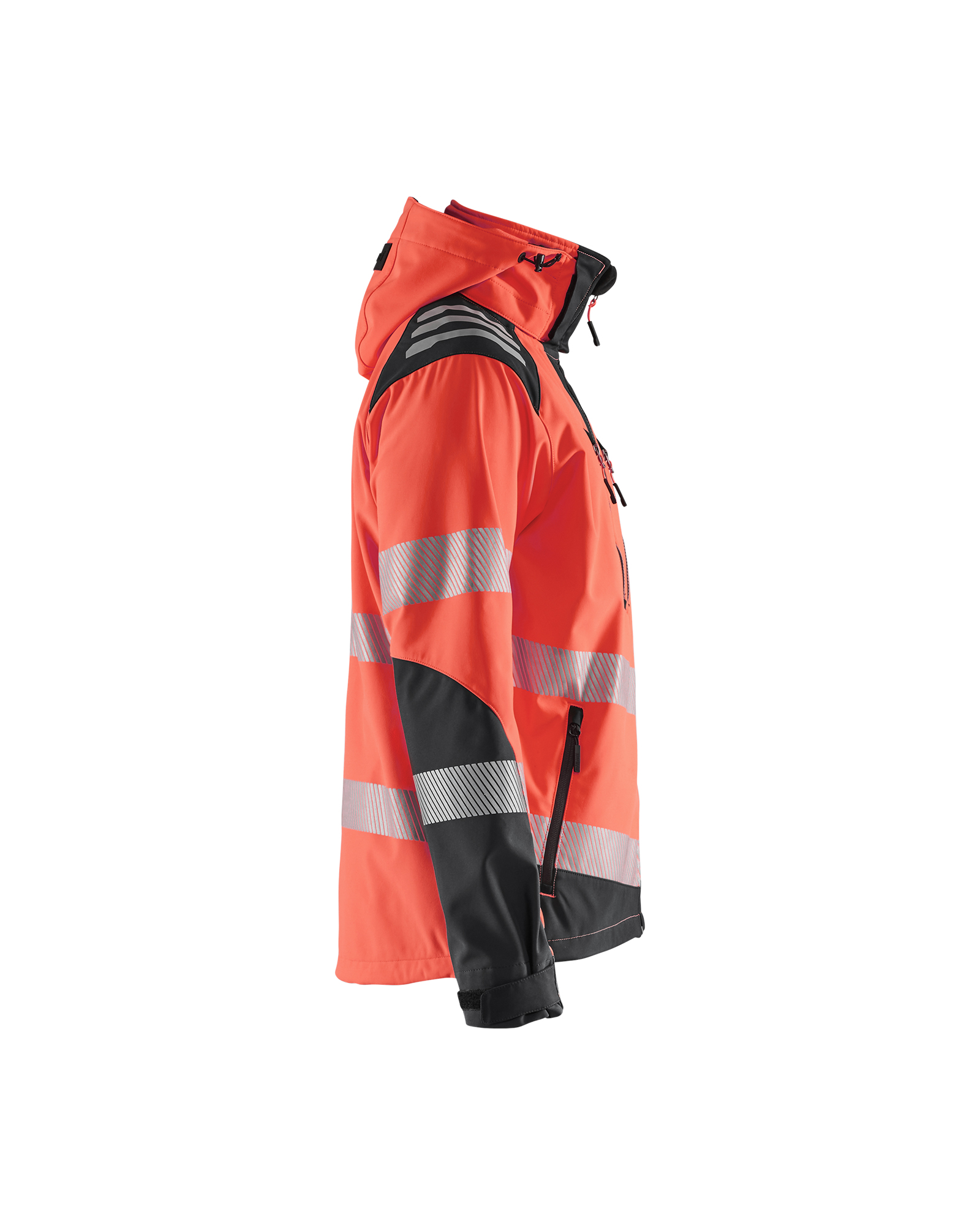 Veste Softshell haute-visibilité 4491 Rouge fluo/Noir Blaklader - 449125135599