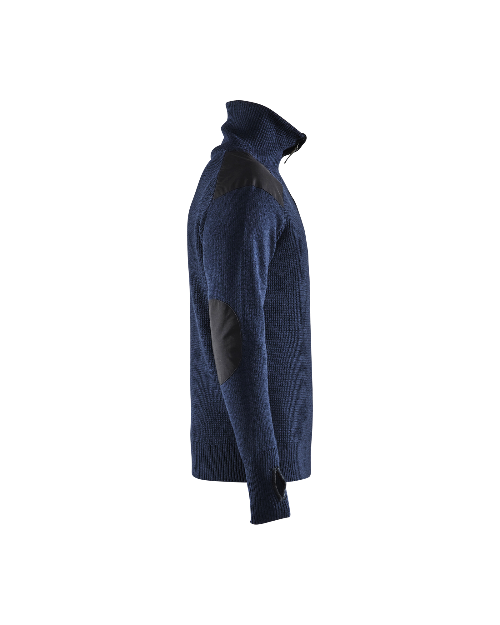 Sweat en laine col zippé 4630 Marine foncé/Gris foncé Blaklader - 463010718698