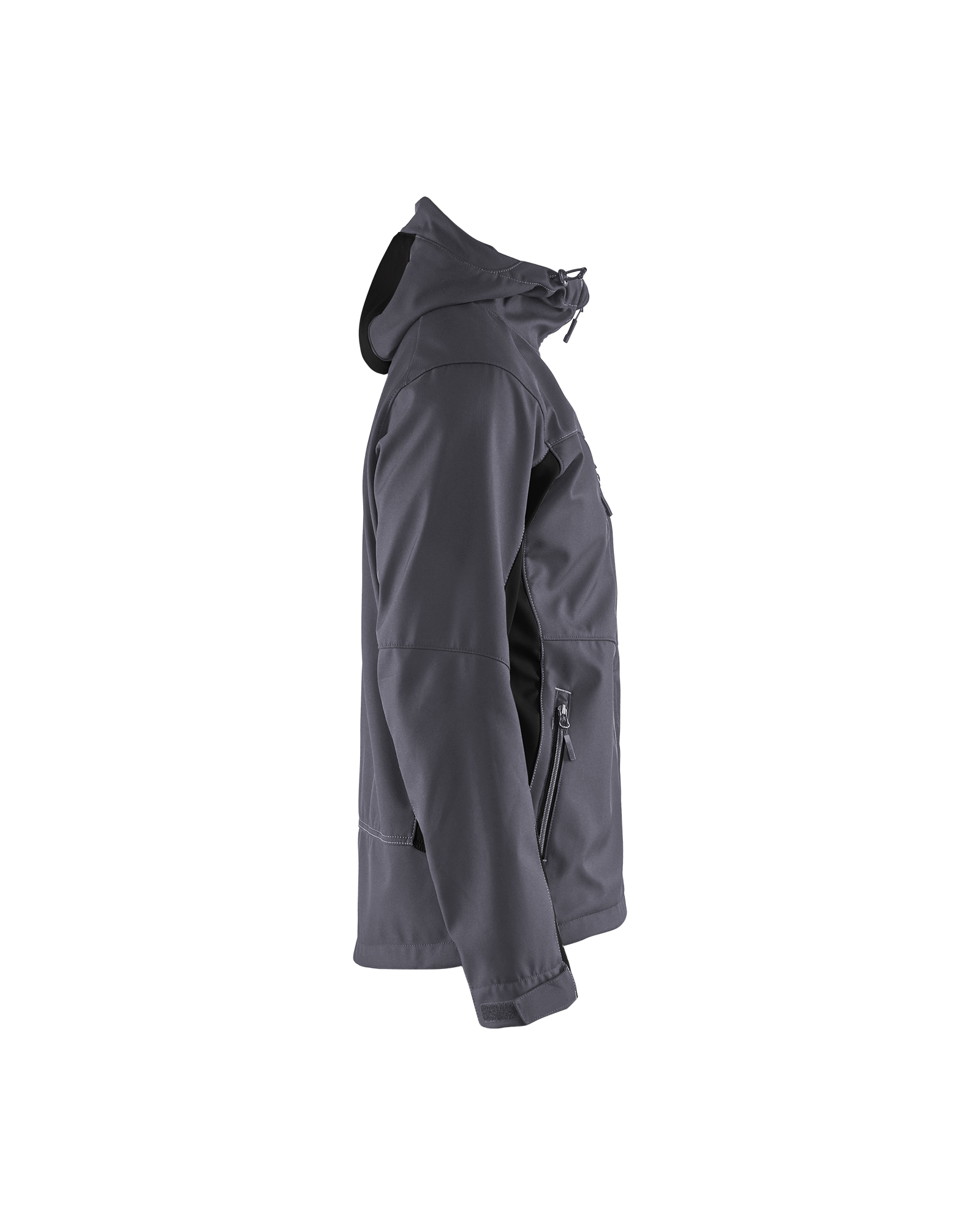 Veste Softshell à capuche 4753 Gris moyen/Noir Blaklader - 475325169699