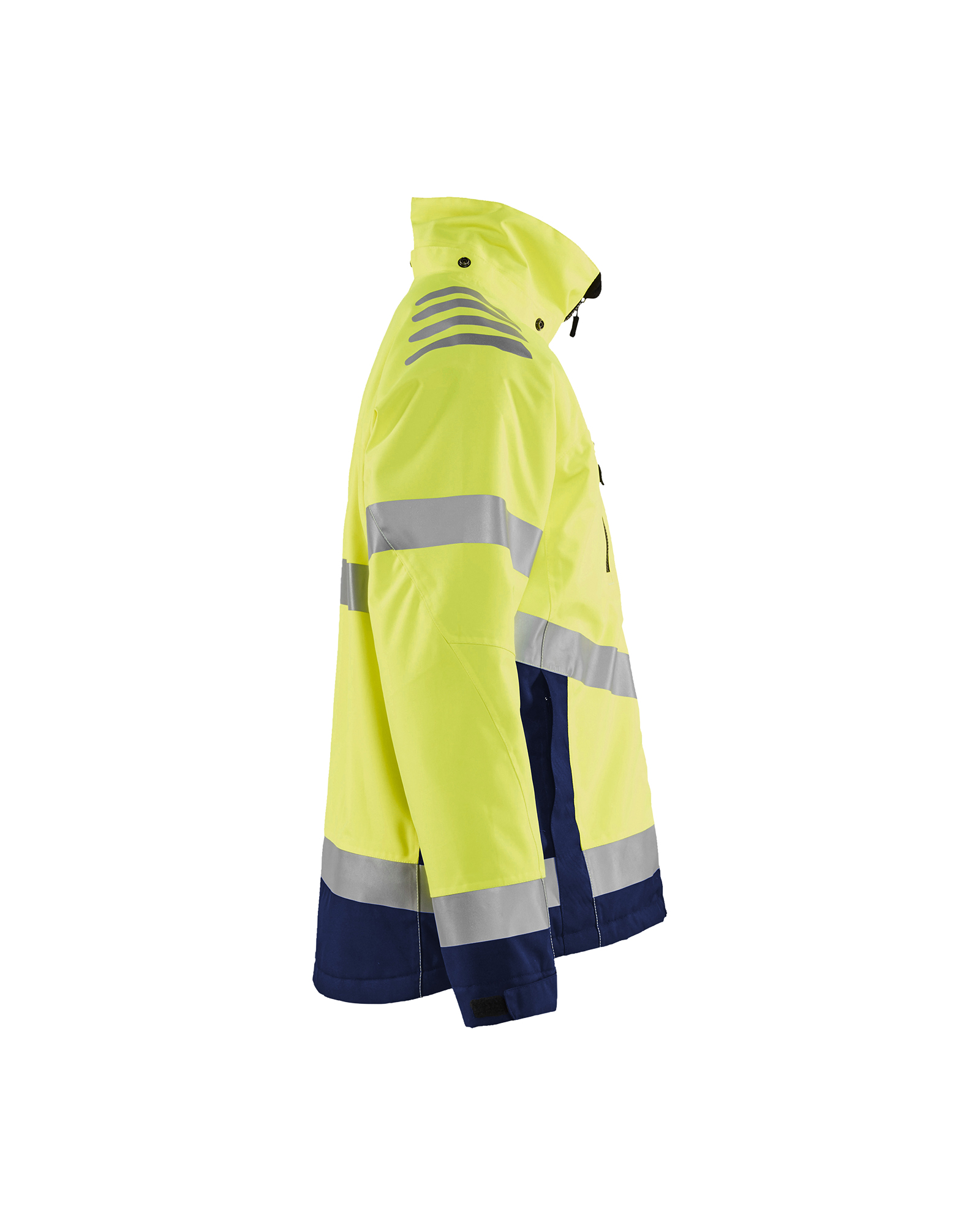 Veste doublée haute-visibilité 4780 Jaune fluo/Marine Blaklader - 478019773389