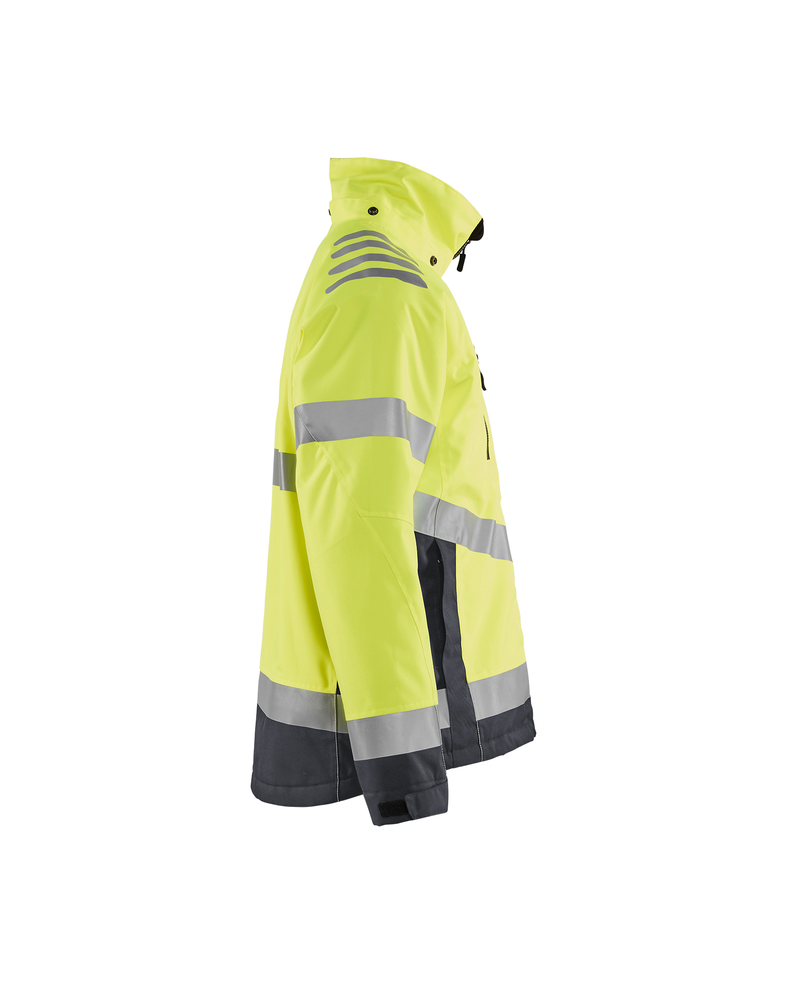 Veste doublée haute-visibilité 4780 Jaune fluo/Gris moyen Blaklader - 478019773396