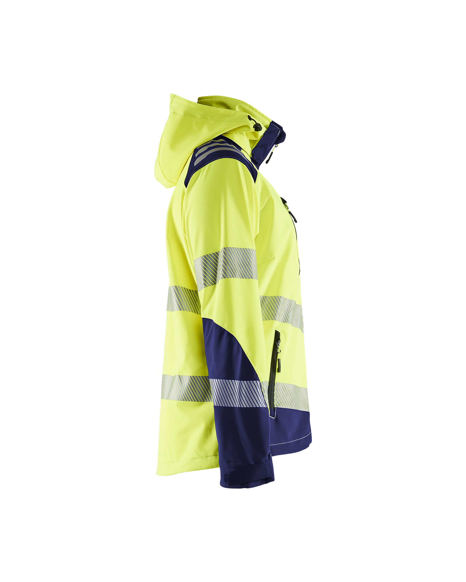 Veste softshell haute-visibilité femme 4791 Jaune fluo/Marine Blaklader - 479125133389