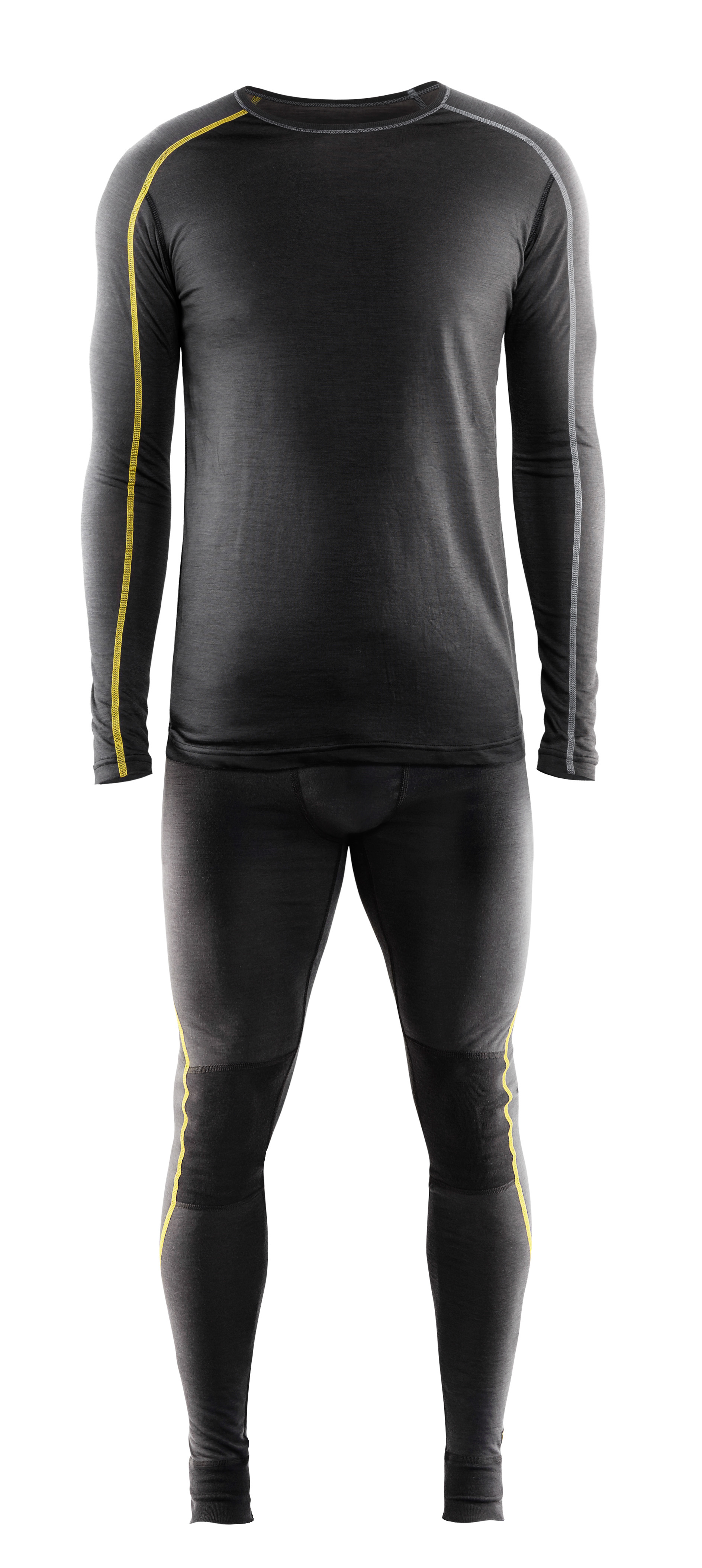 Haut de sous-vêtements XLIGHT 4799 Gris foncé/Jaune Blaklader - 479917349835