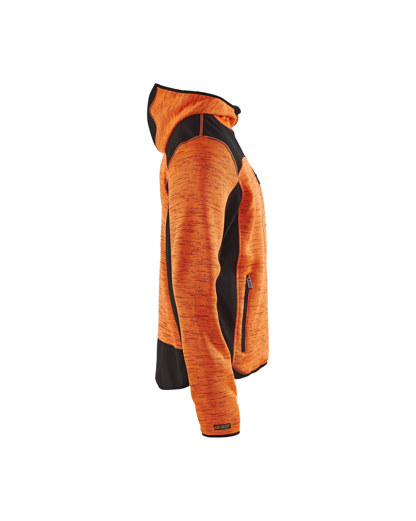 Veste tricotée à capuche 4930 Orange fluo/Noir Blaklader - 493021175399