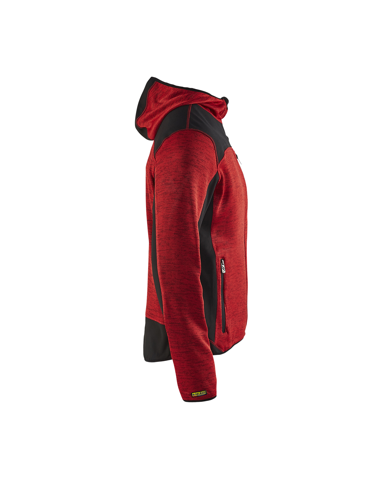 Veste tricotée à capuche 4930 Rouge/Noir Blaklader - 493021175699