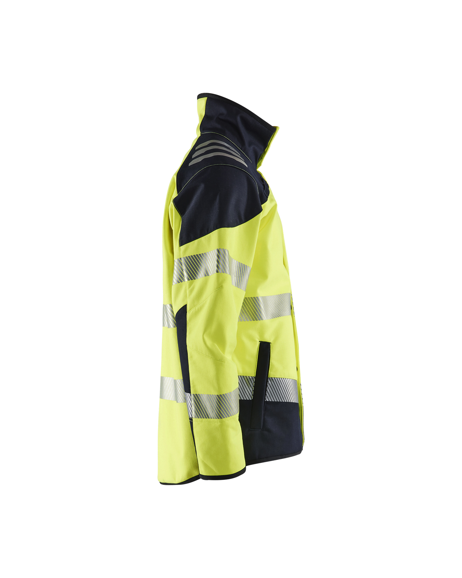 Veste softshell multinormes 4948 Jaune fluo/Marine Blaklader - 494815603389