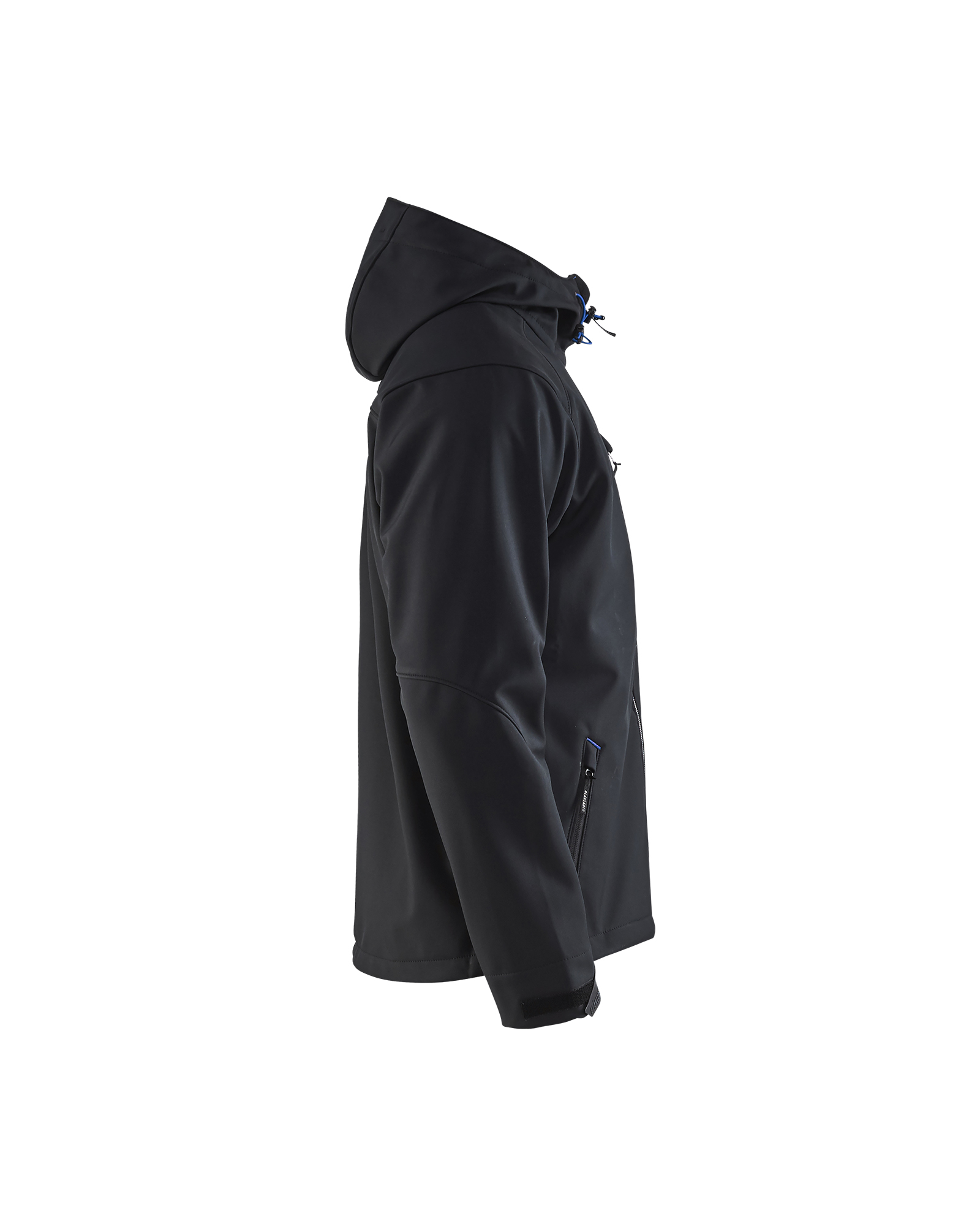 Veste Softshell à capuche 4949 Noir/Bleu roi Blaklader - 494925179985