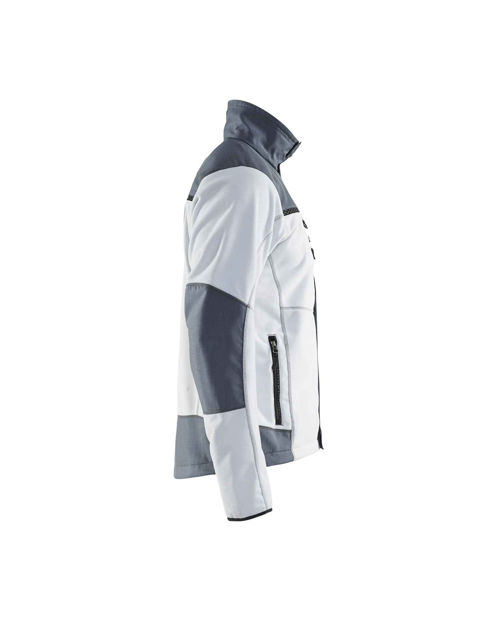Veste polaire coupe-vent 4955 Blanc/Gris clair Blaklader - 495525241094