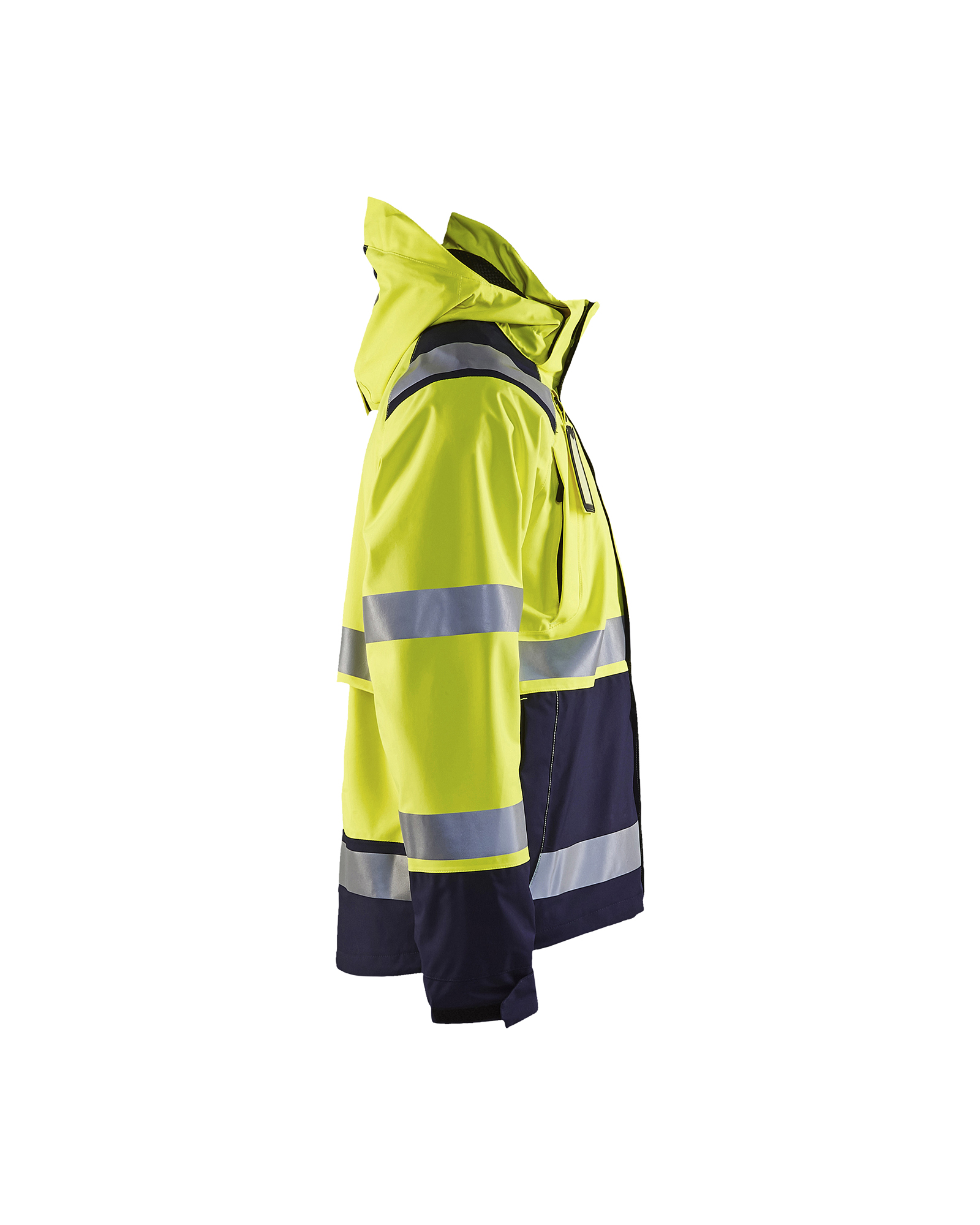 Veste hardshell stretch 2D haute-visibilité 4987 Jaune fluo/Marine Blaklader - 498719873389