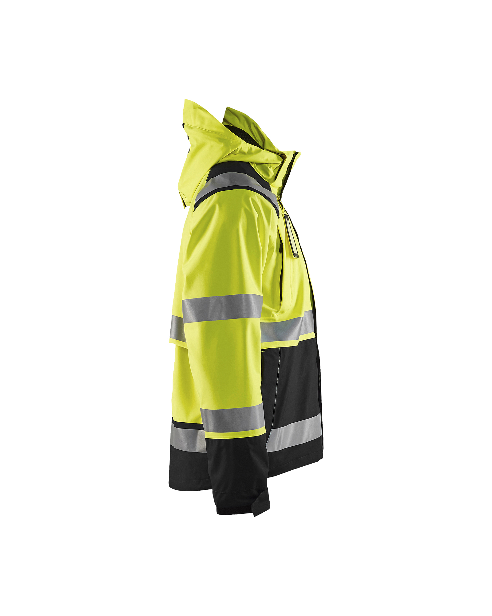Veste hardshell stretch 2D haute-visibilité 4987 Jaune fluo/Noir Blaklader - 498719873399