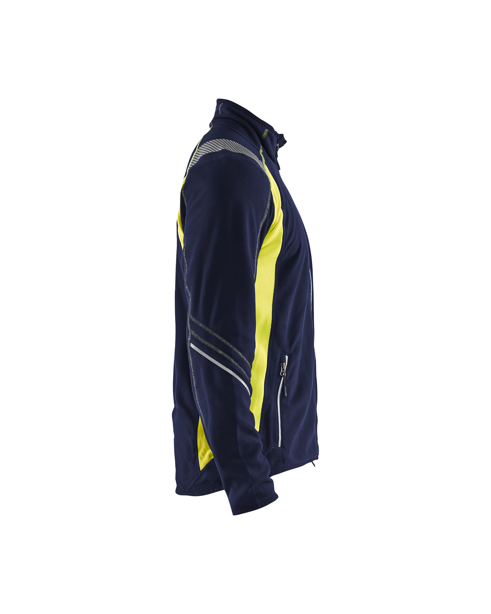 Veste micropolaire 4993 Marine/Jaune fluo Blaklader - 499310108933