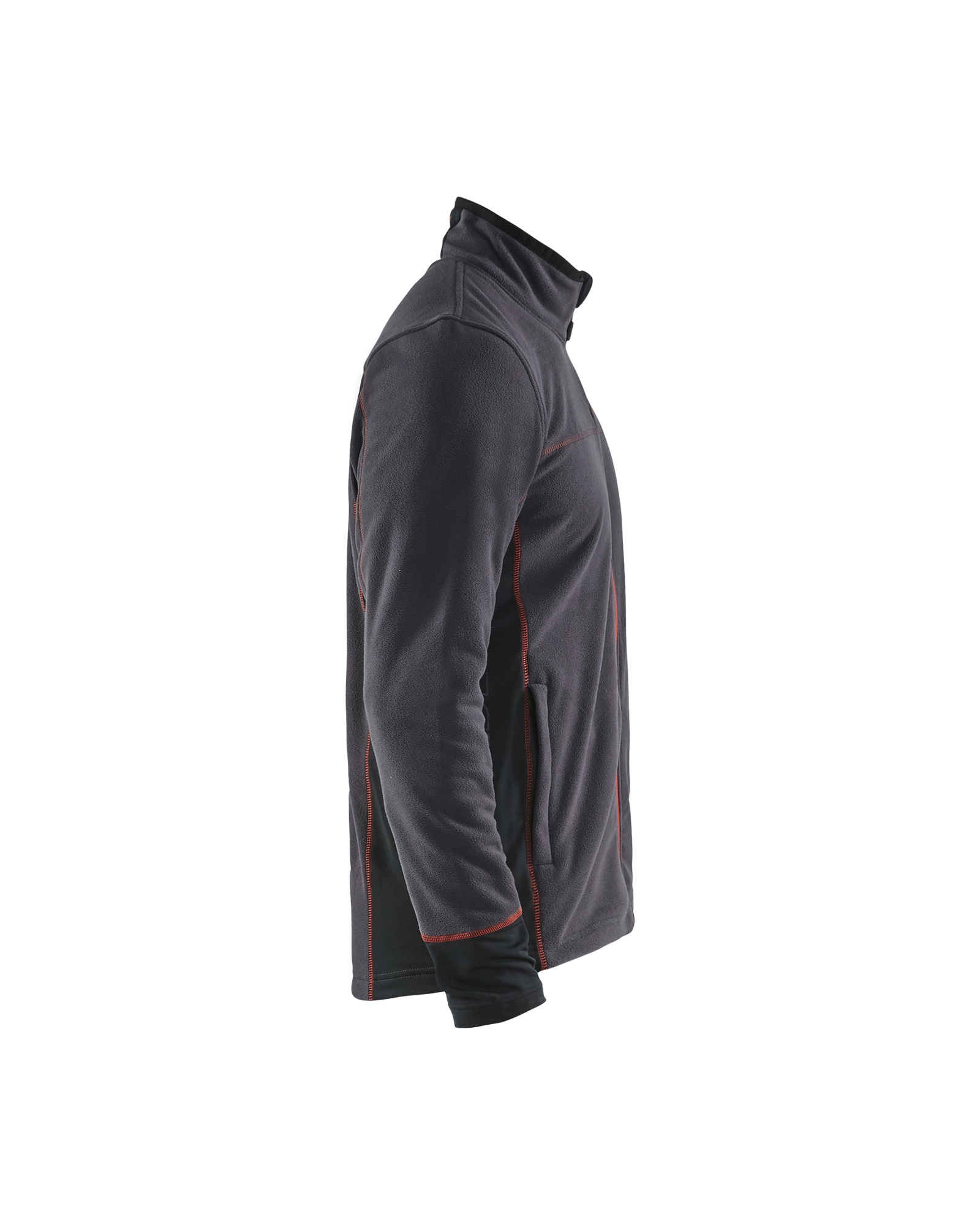 Veste micropolaire 4995 Gris anthracite/Rouge Blaklader - 499510109756