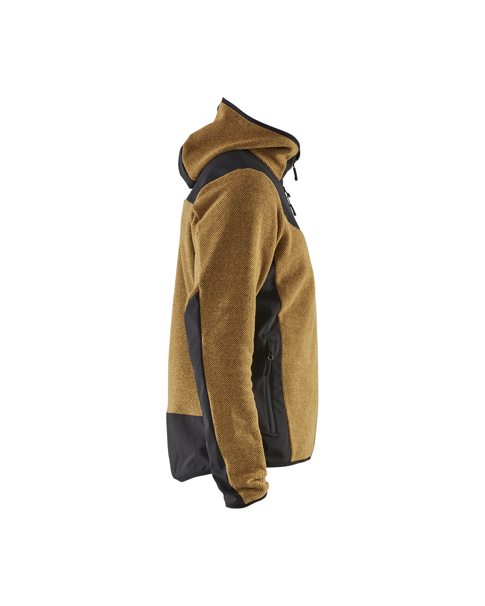 Veste tricotée avec softshell 5940 miel doré/Noir Blaklader - 594025363799