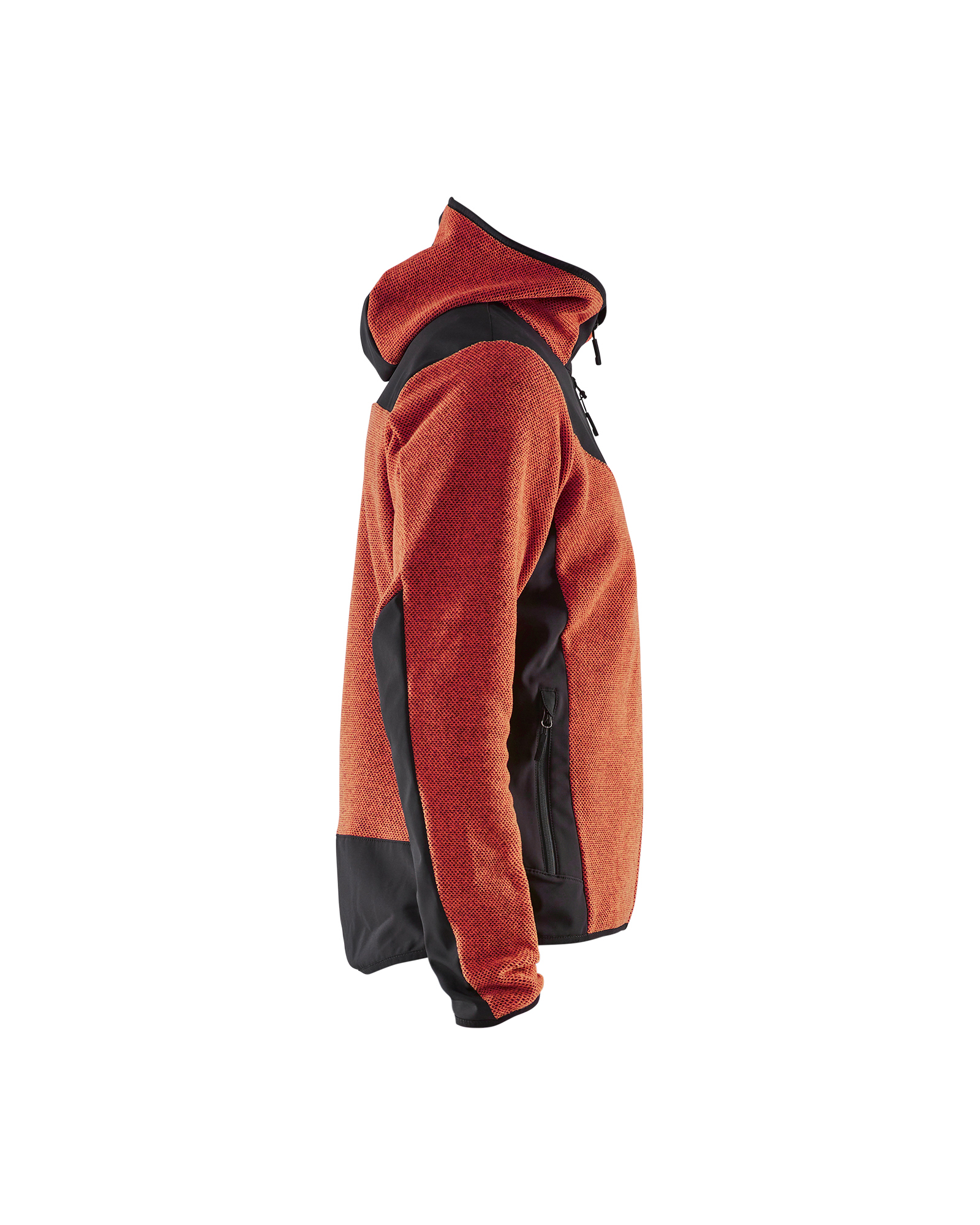 Veste tricotée avec softshell 5940 Rouge brique/Noir Blaklader - 594025365999
