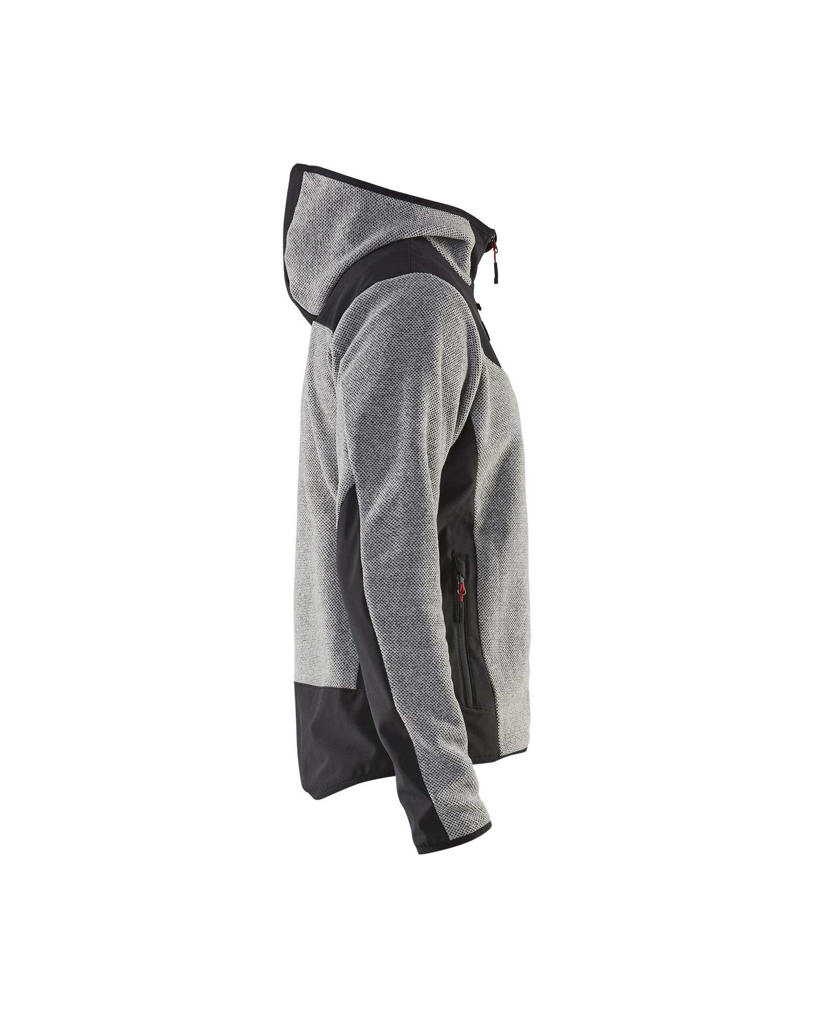 Veste tricotée avec softshell 5940 Gris chiné/Noir Blaklader - 594025369099