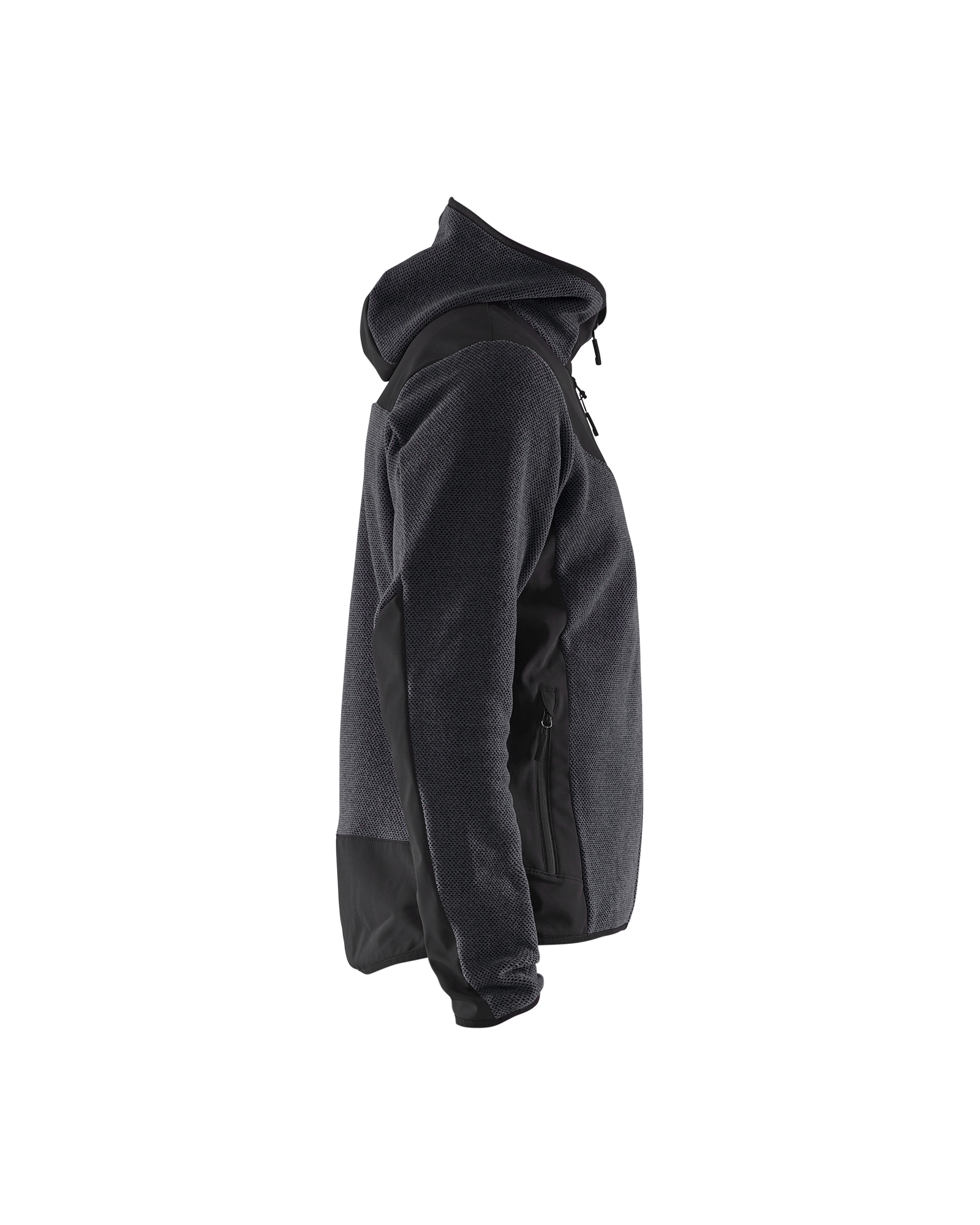 Veste tricotée avec softshell 5940 Gris anthracite/Noir Blaklader - 594025369799