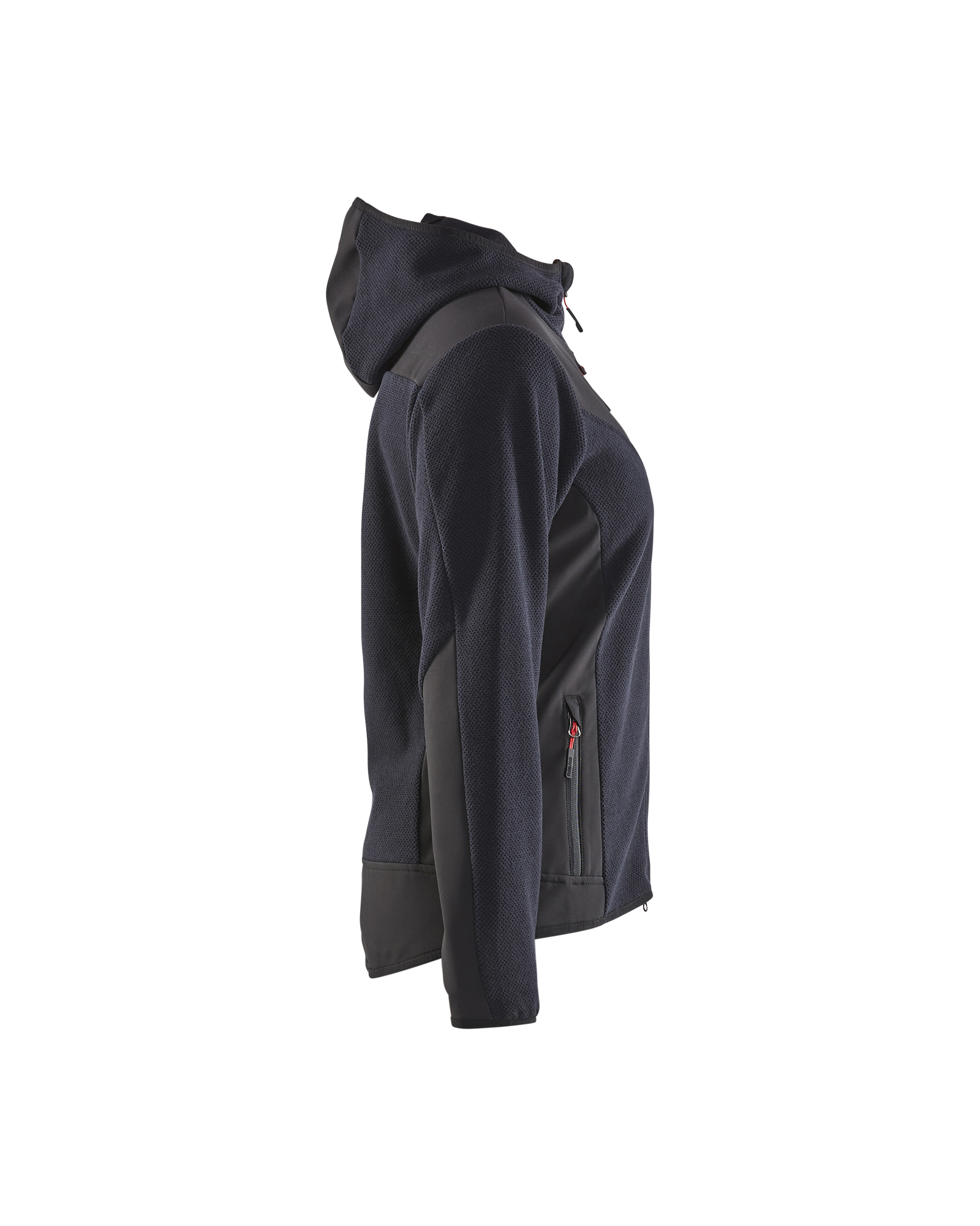 Veste tricotée avec softshell femme 5941 Marine foncé/Noir Blaklader - 594125368699