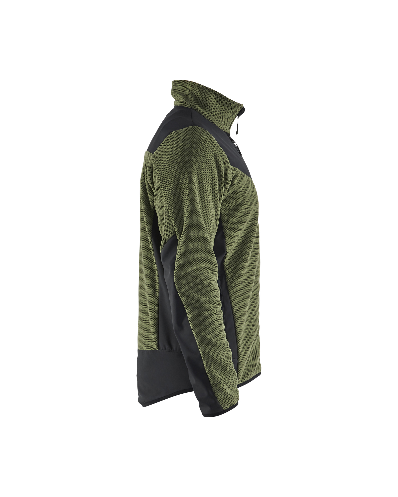 Veste tricotée avec softshell 5942 Vert foncé/Noir Blaklader - 594225364199