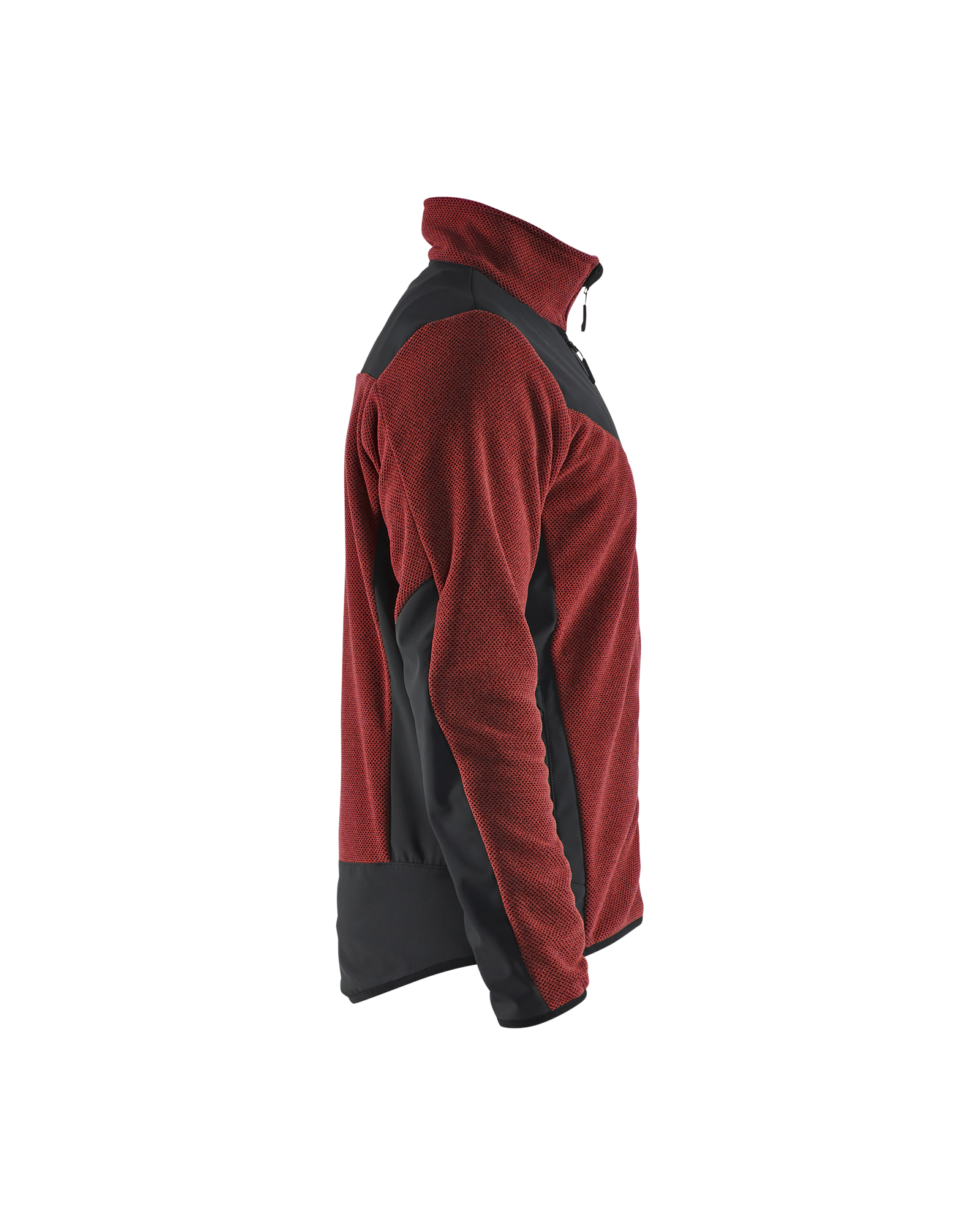 Veste tricotée avec softshell 5942 Rouge brique/Noir Blaklader - 594225365999