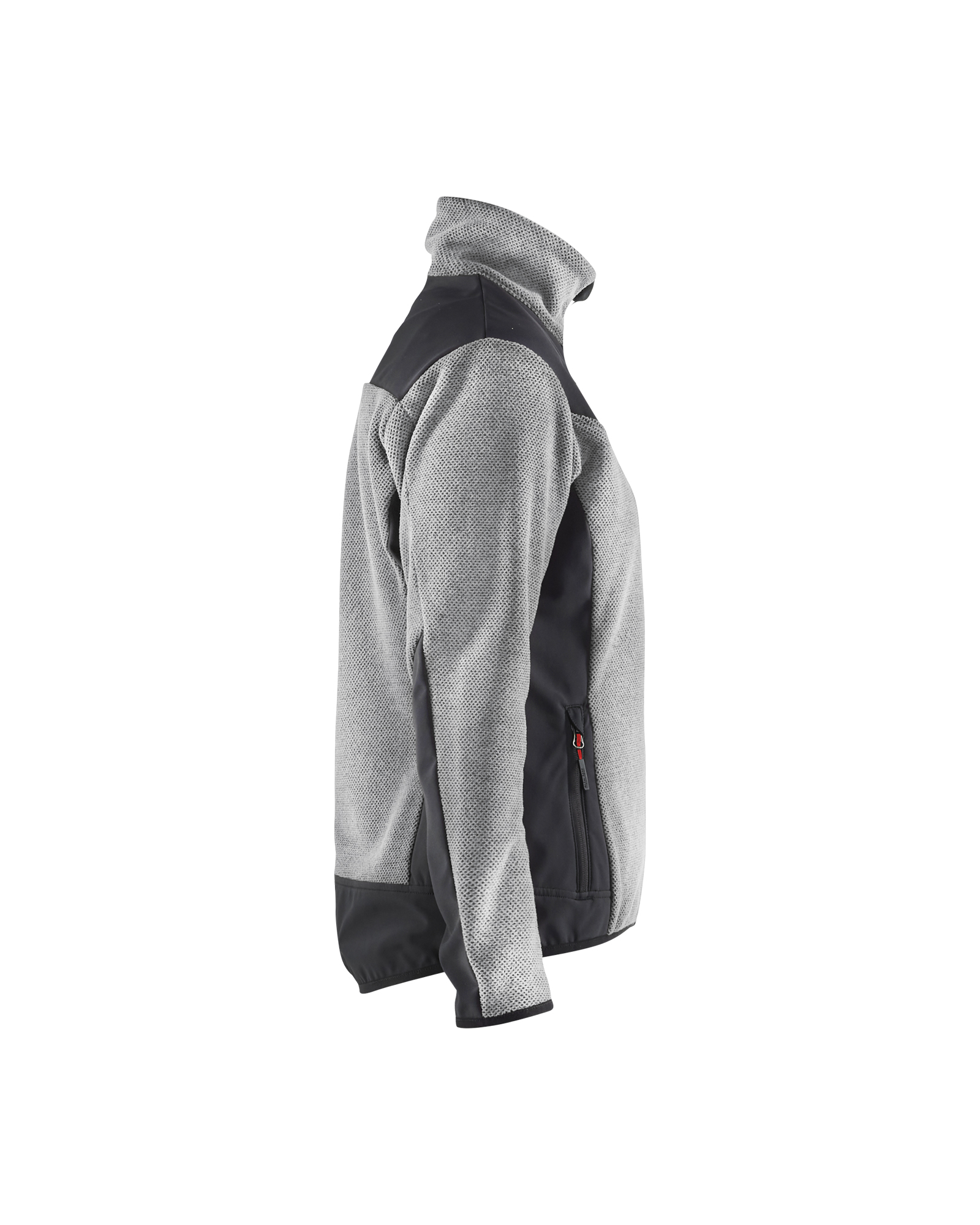 Veste tricotée avec softshell femme 5943 Gris chiné/Noir Blaklader - 594325369099